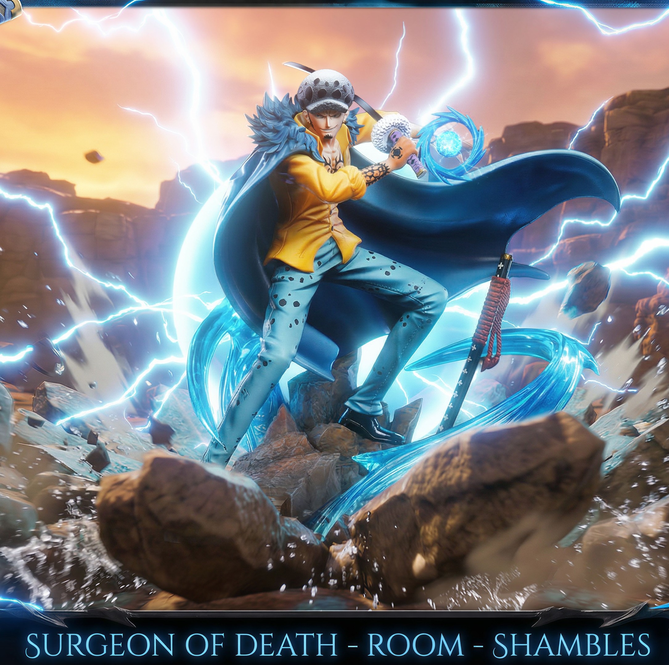 【預購】海賊王 鬼島對決名場面第一彈 雙版本 托拉法爾加 X WX-Studio