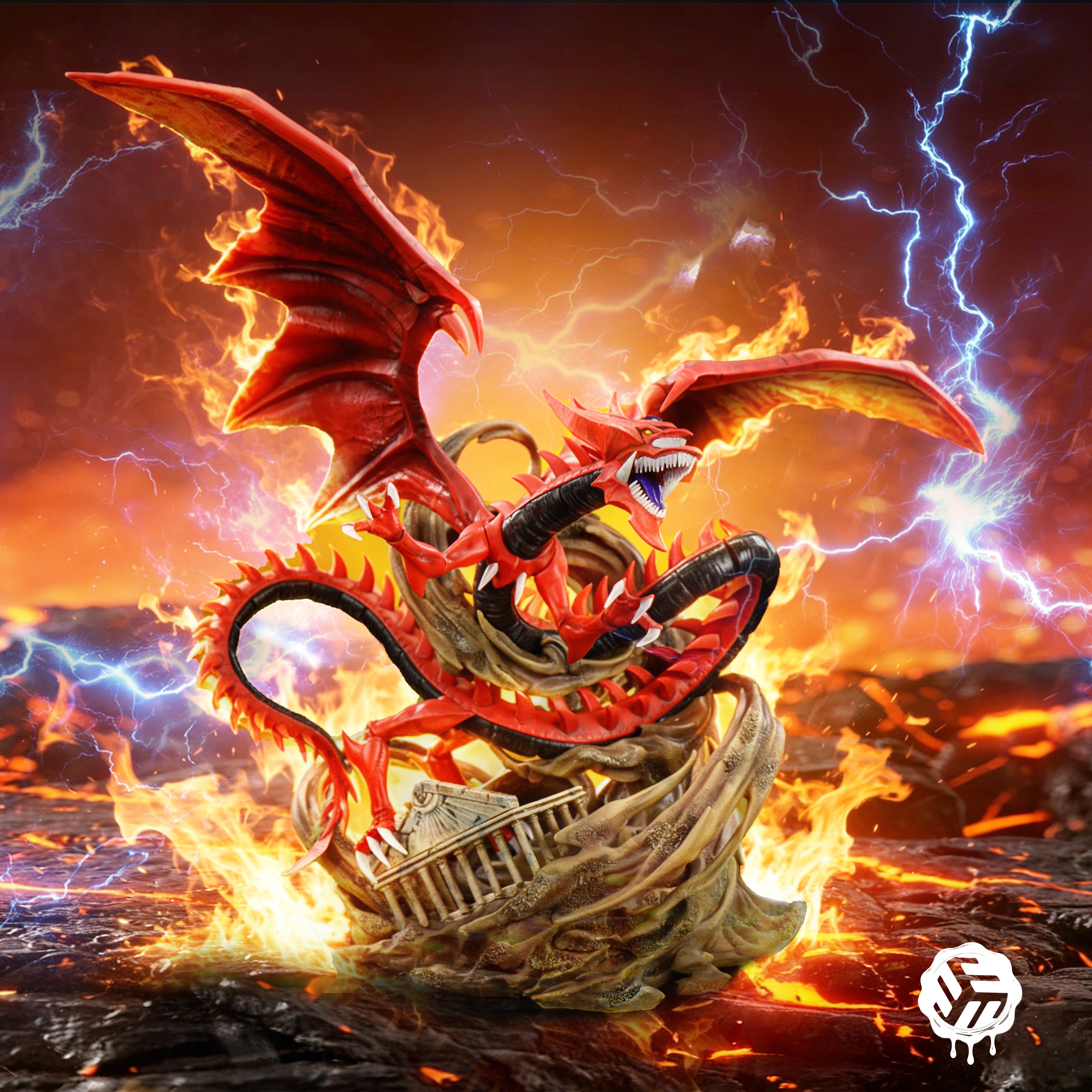 【預購】遊戲王—天空龍 X Three工作室