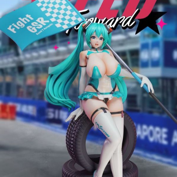 【現貨秒發】初音未來 賽車女郎初音 X SC-Studio