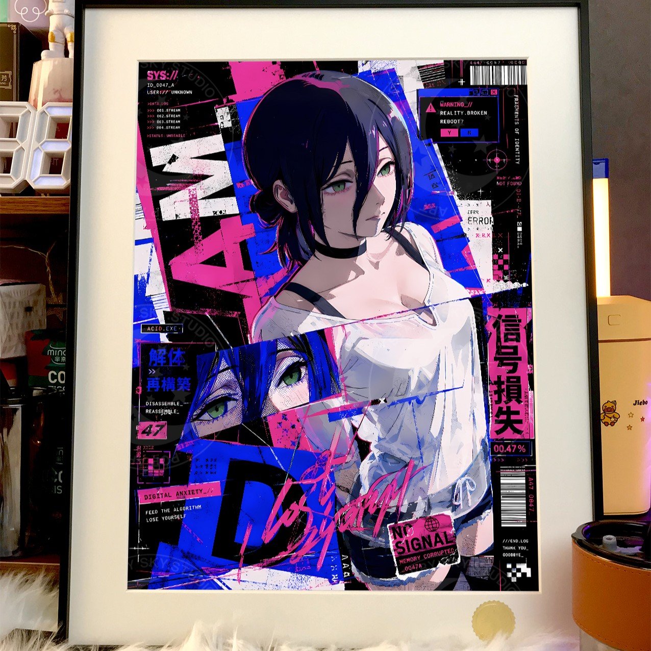 【預購】鏈鋸人《塗鴉蕾塞》動漫裝飾畫 X 星空工作室
