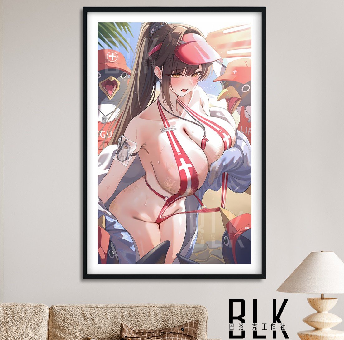 【預購】NIKKE勝利女神《Marciana》動漫裝飾畫&冰箱貼 X 巴洛克工作室