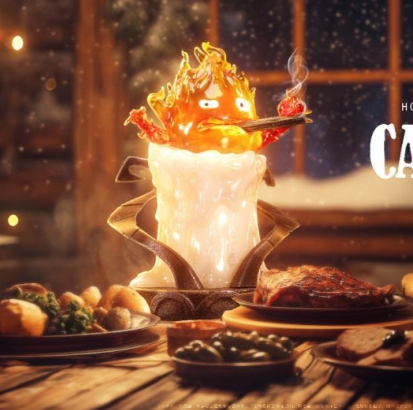 【現貨秒發】宮崎駿 小物系列03 蠟燭卡西法 X 物語工作室