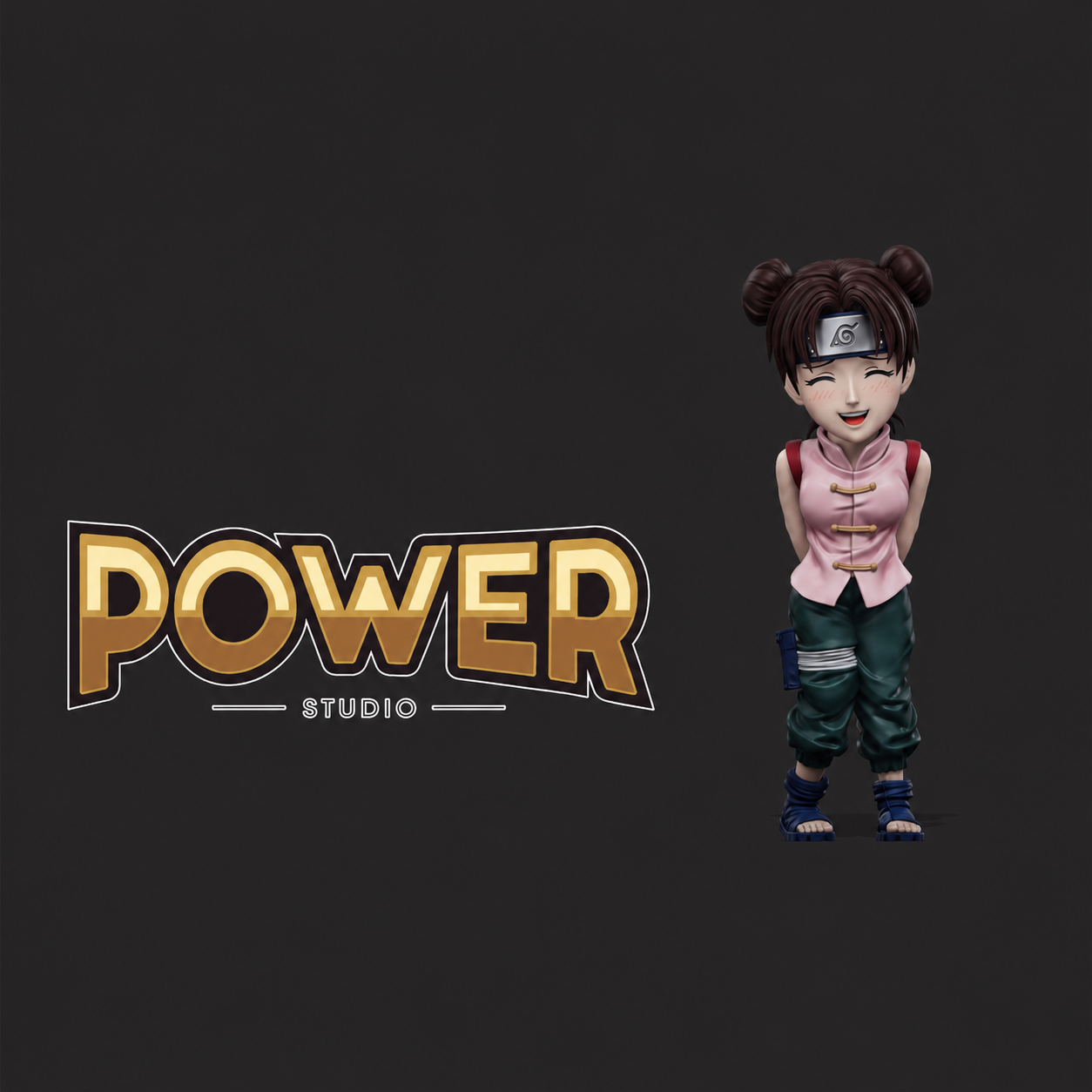 【預購】火影忍者 童年系列12小強—天天 X Power-Studio