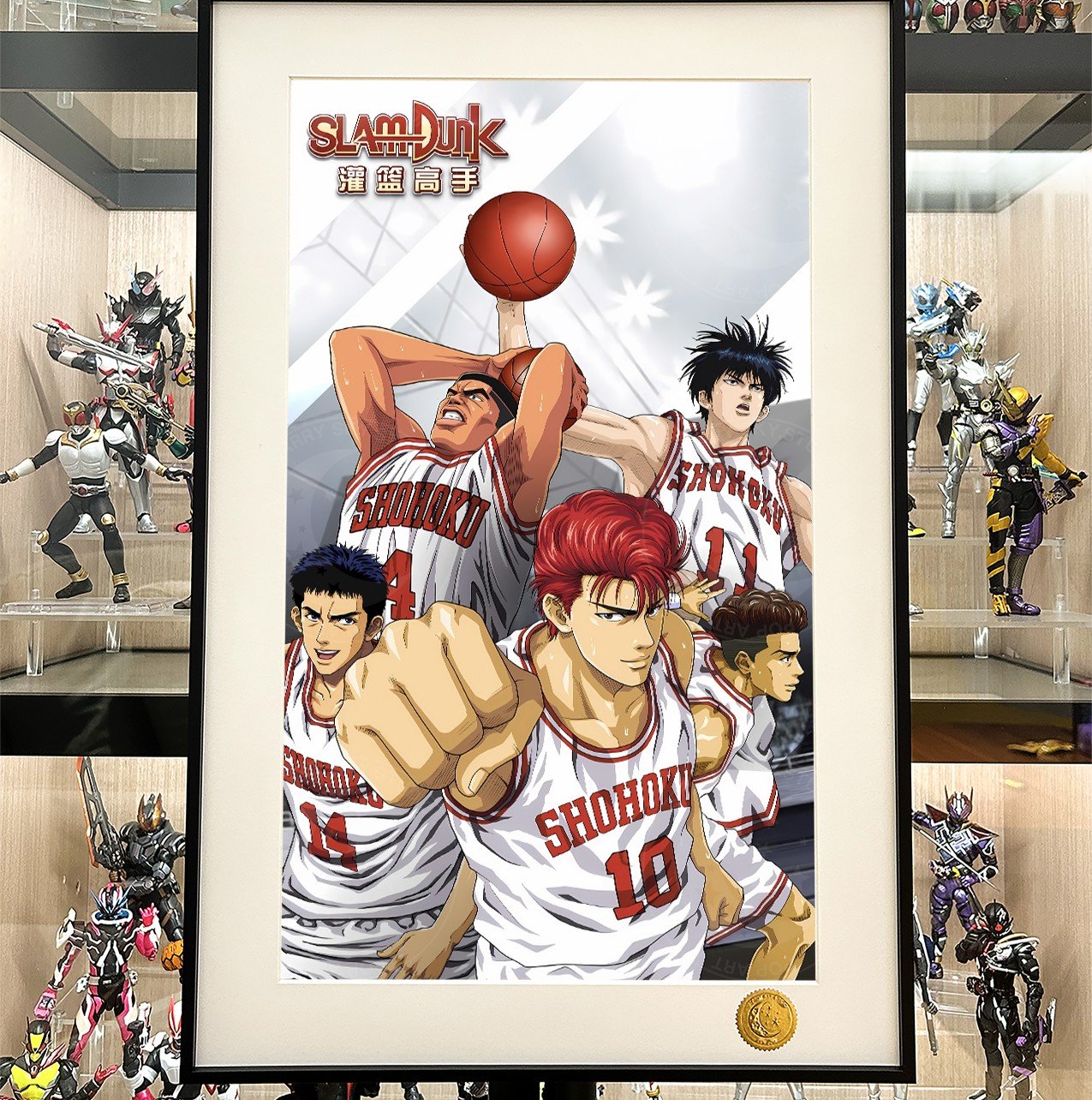 【預購】灌籃高手《白衣五虎》動漫裝飾畫 X 星空工作室