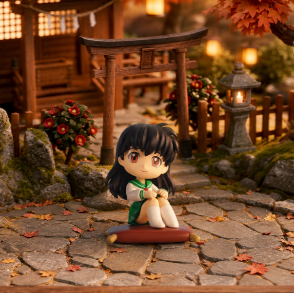 【售罄展示追加請私訊客服@toystationtw】犬夜叉 半妖小聚第三彈 戈薇·小憩片刻 X 萌力星球