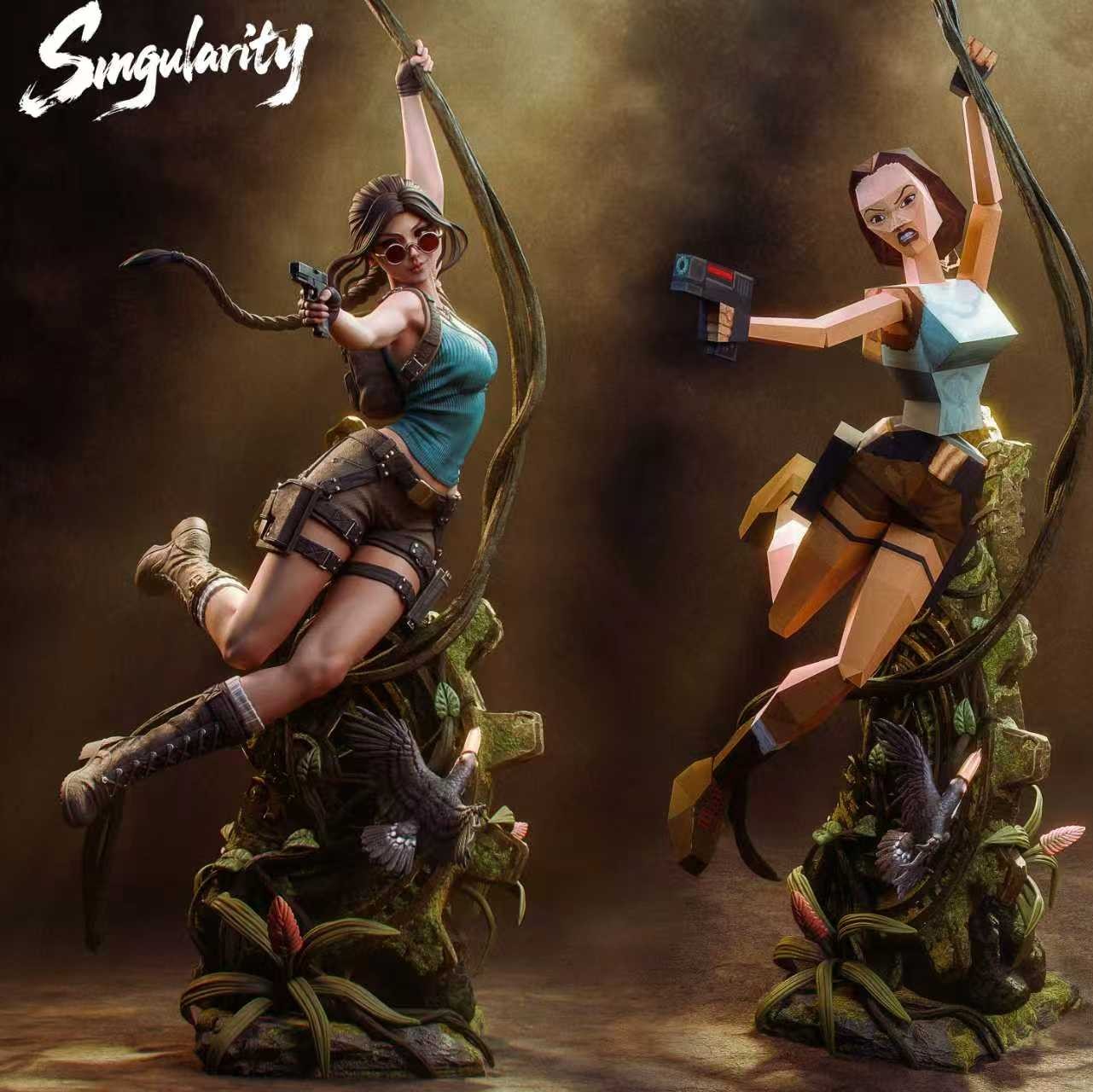 【預購】古墓奇兵 經典角色系列 勞拉·克勞馥 X Singularity-Studio