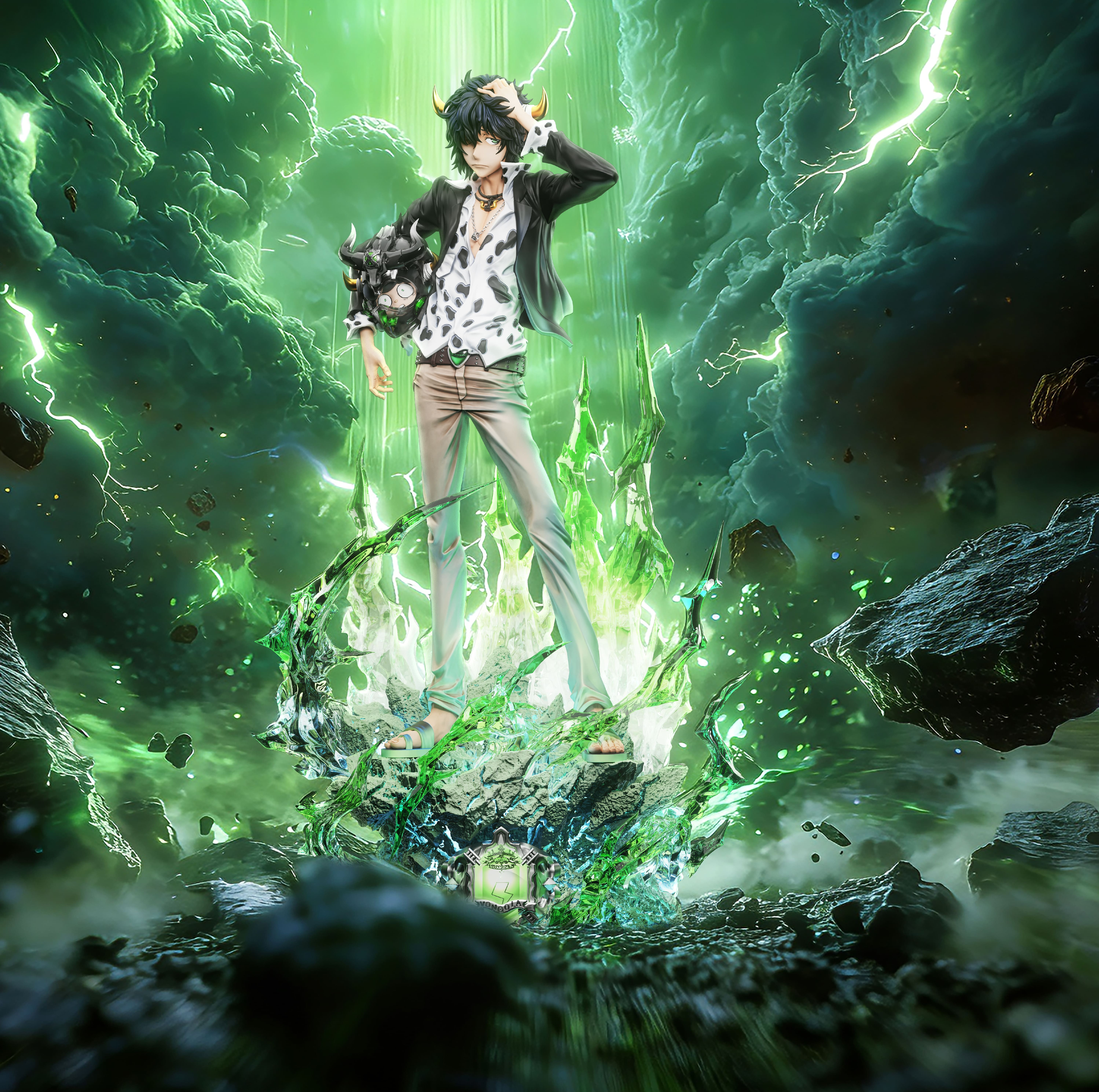 【預購】家庭教師 輕奢微動態站姿系列004 雙配色 藍波 X 浮光-Studio