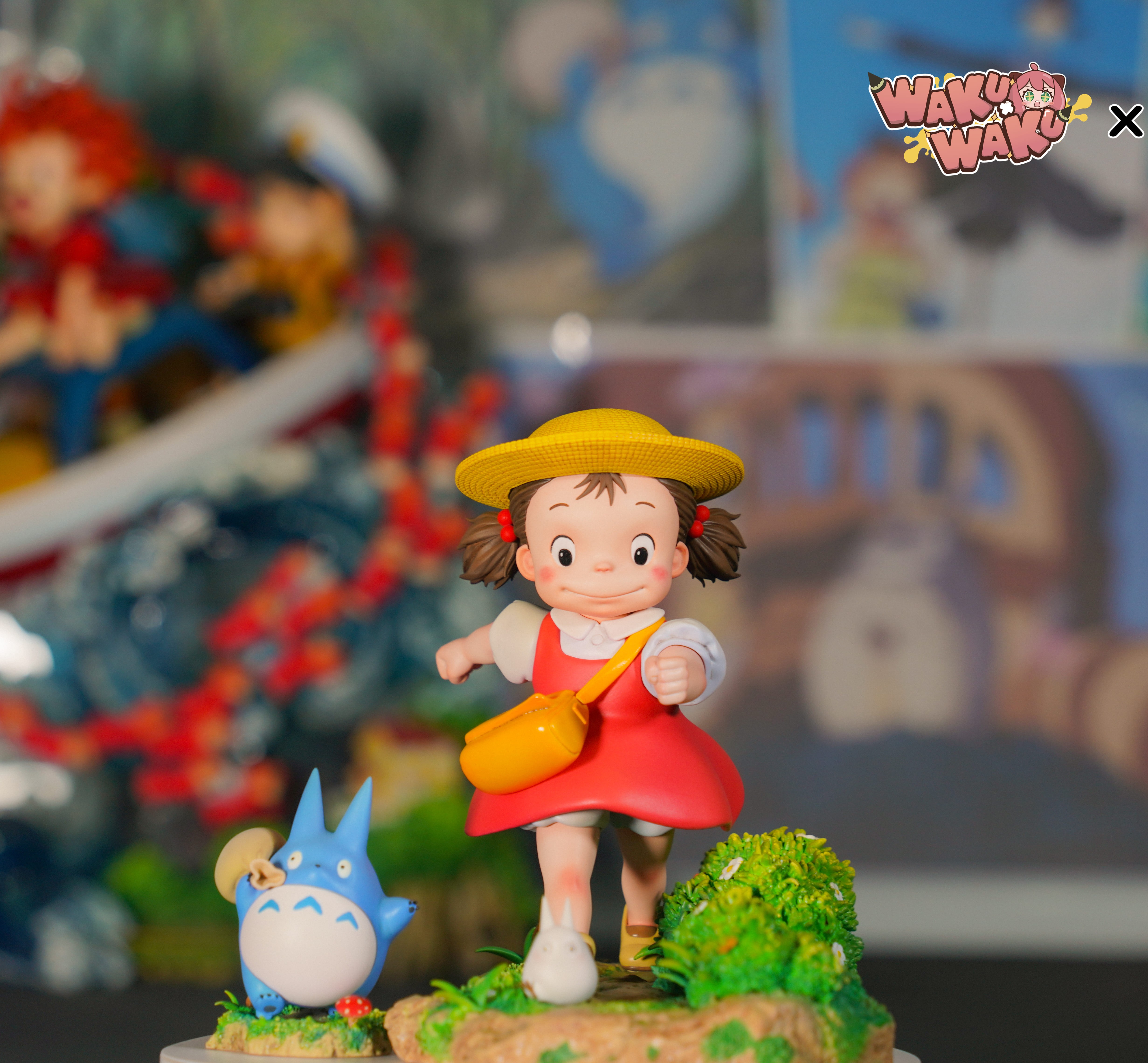 【預購】宮崎駿 小梅與白龍貓 X WAKUWAKU+風見Kazami