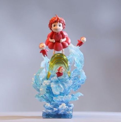 【現貨秒發】宮崎駿 吉卜力崖上的波妞 金魚の姬絆 X 神隱工作室