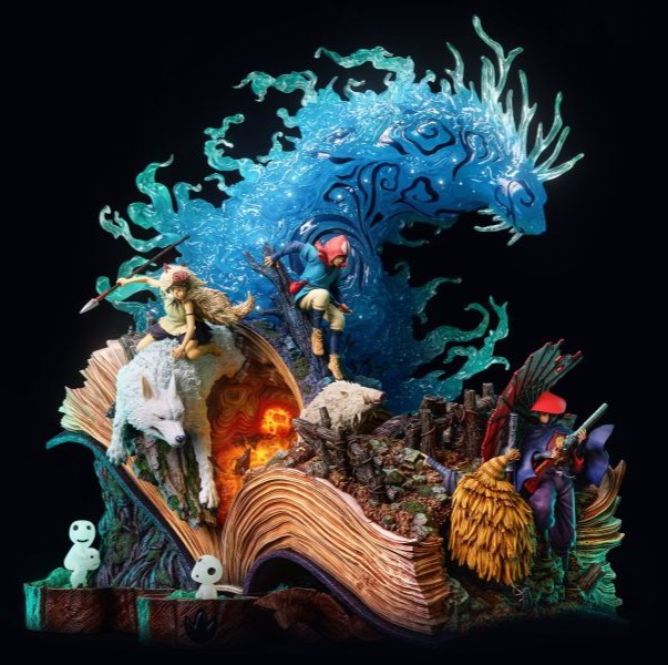 【現貨秒發】宮崎駿 魔法公主 美術館系列第三款1997 X 作伴ZUOBAN