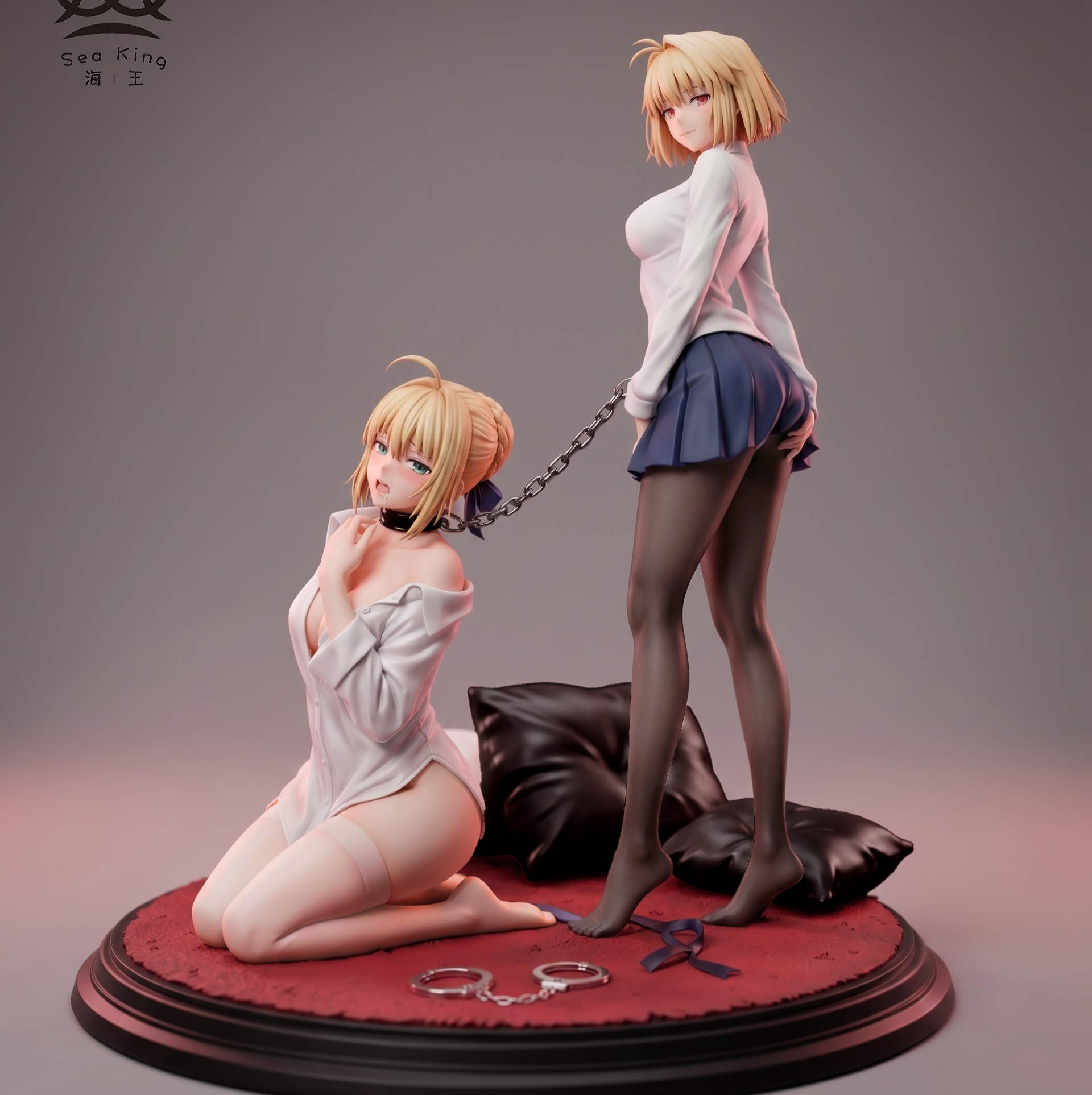 【預購】Fate+月姬 Saber×愛爾奎特 X 海王工作室