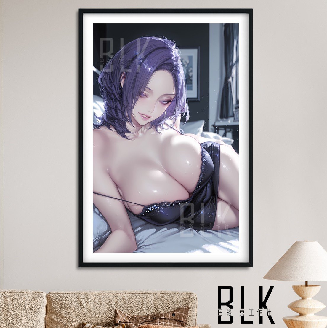【預購】美麗新世界《睡衣組長》動漫裝飾畫&冰箱貼 X 巴洛克工作室