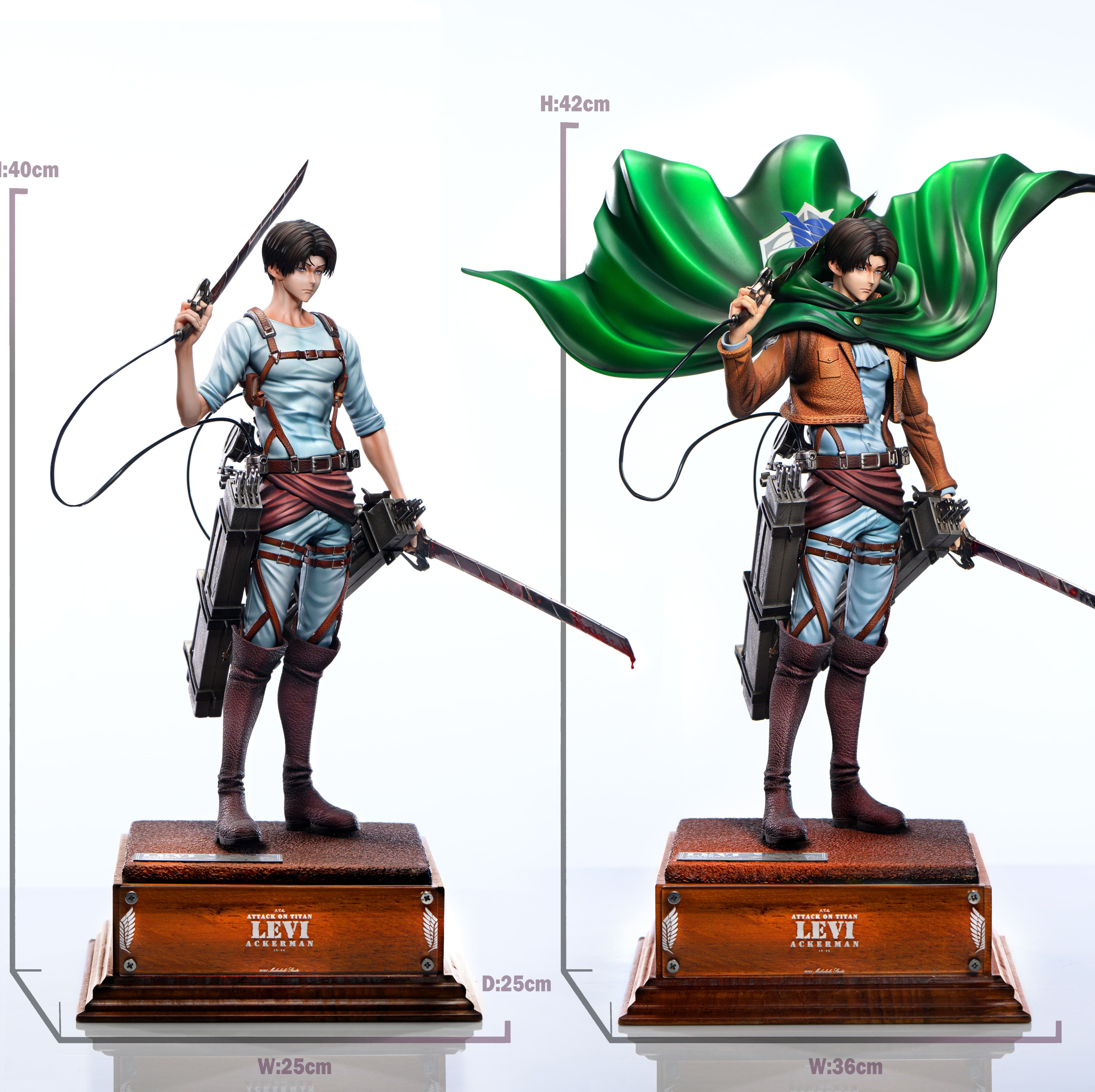 【預購】進擊的巨人 1/5藝術館系列 雙版本 里維-兵長 X Mahakala大黑天