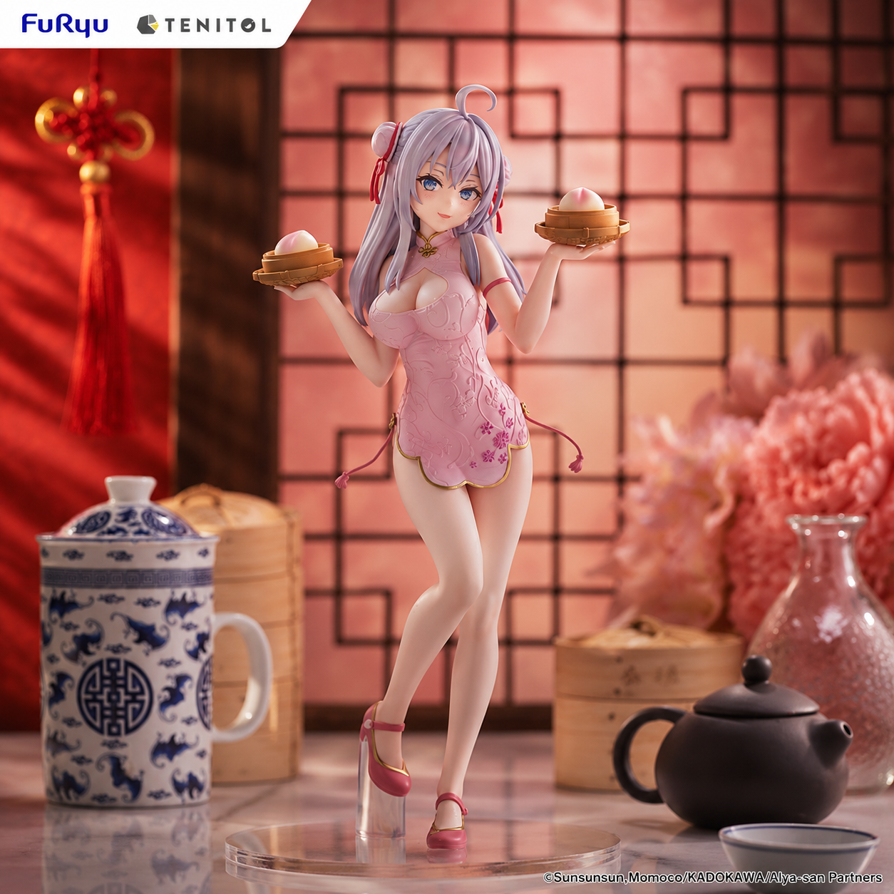 【預購】不時用俄語小聲說真心話的鄰桌艾莉同學 旗袍ver. 艾莉 X TENITOL TALL