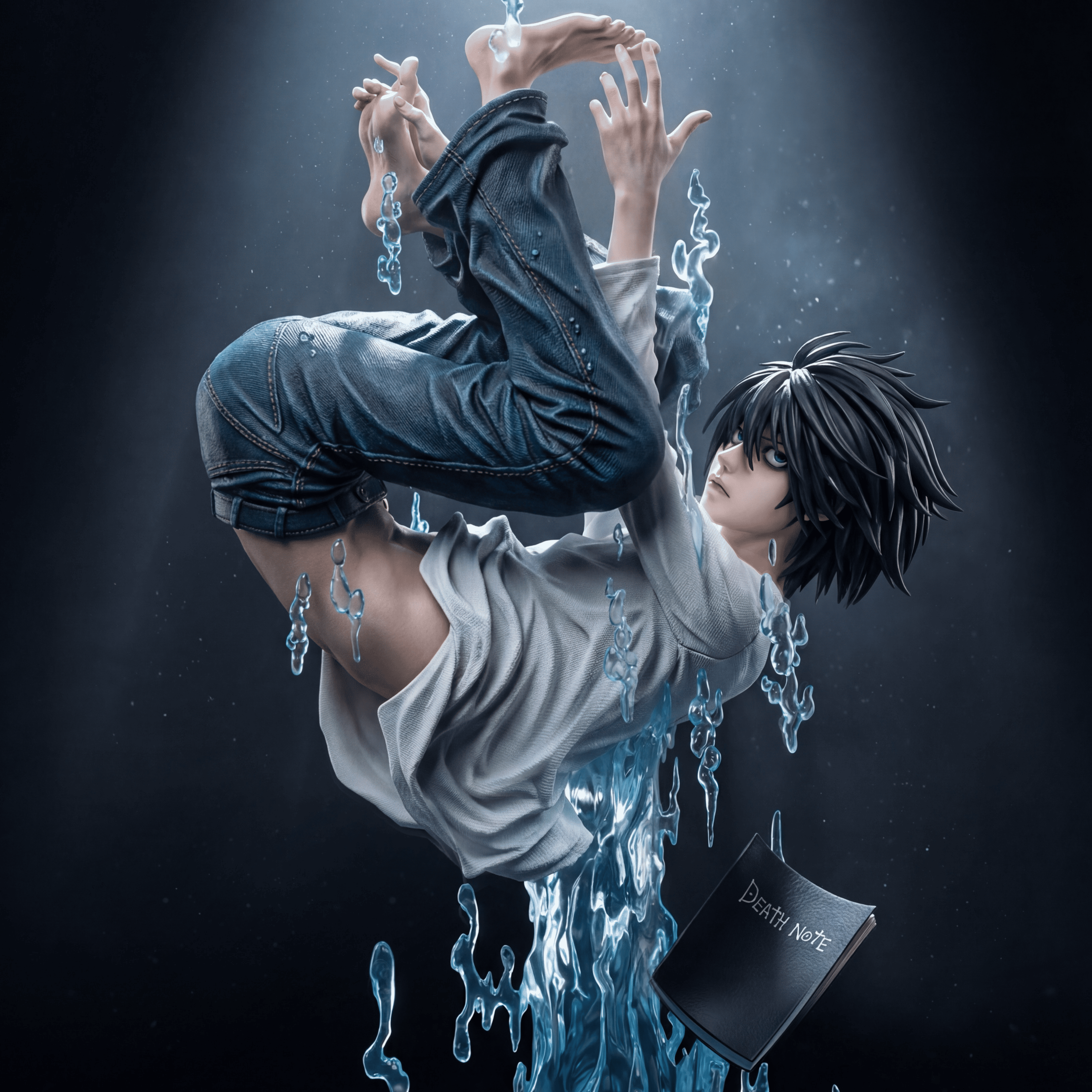 【預購】死亡筆記001 L 意境系列 X Palm Flame Studio（燼手雕光工作室）