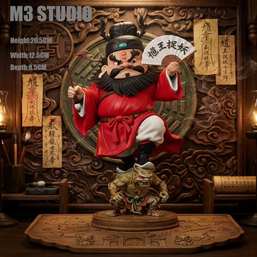 【預購】馗王捉妖 Q版鐘馗雕像 X M3工作室