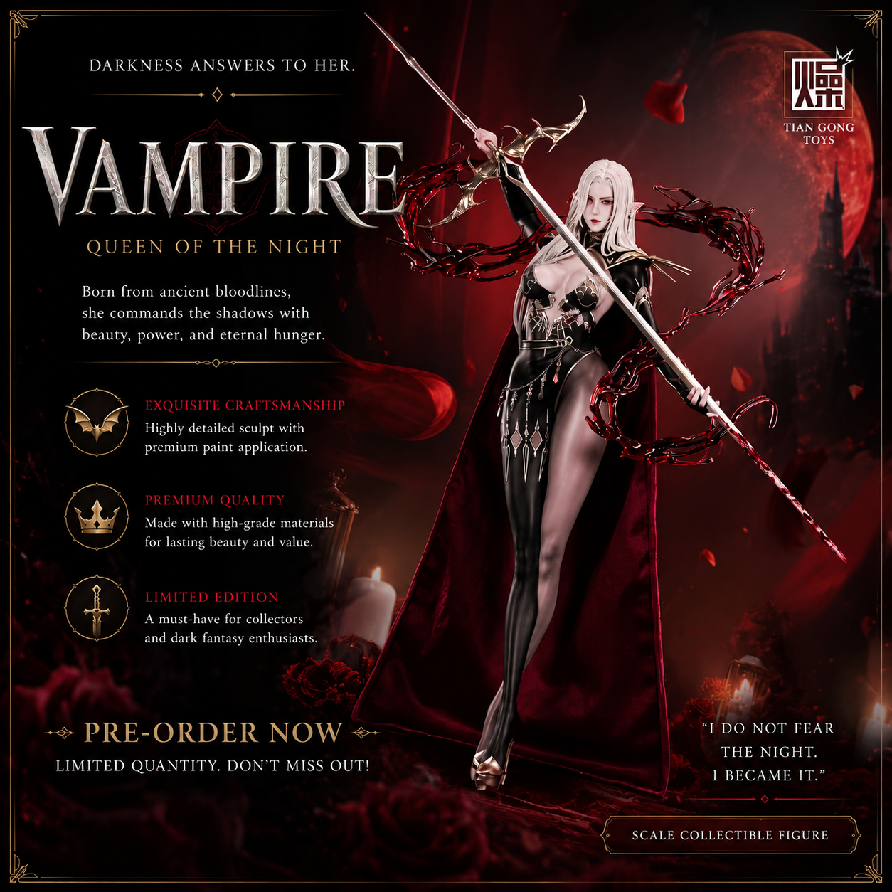 【預購】Ming Ming John 藝術家聯名系列《VAMPIRE》X 天工燥物