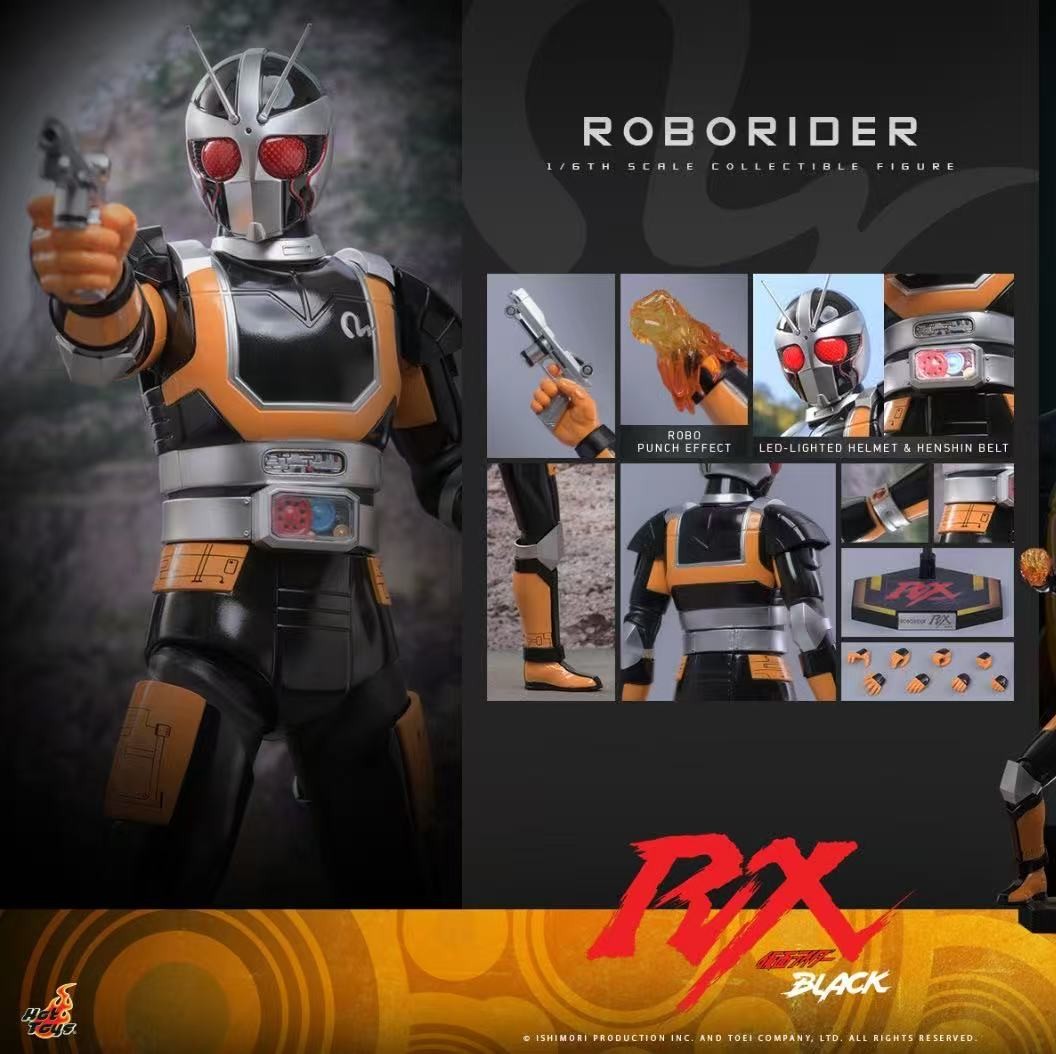 【售罄展示追加請私訊客服@toystationtw】《假面騎士Black RX》機械騎士 TMS181 X HOTTOYS