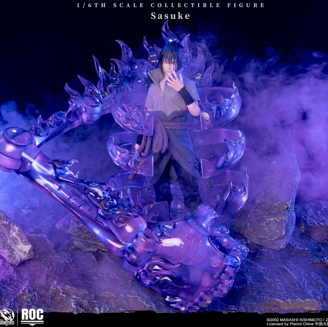 【預購】《火影忍者 疾風傳》1/6可動人偶 ROC-018 Sasuke宇智波佐助 X ROCKETTOYS