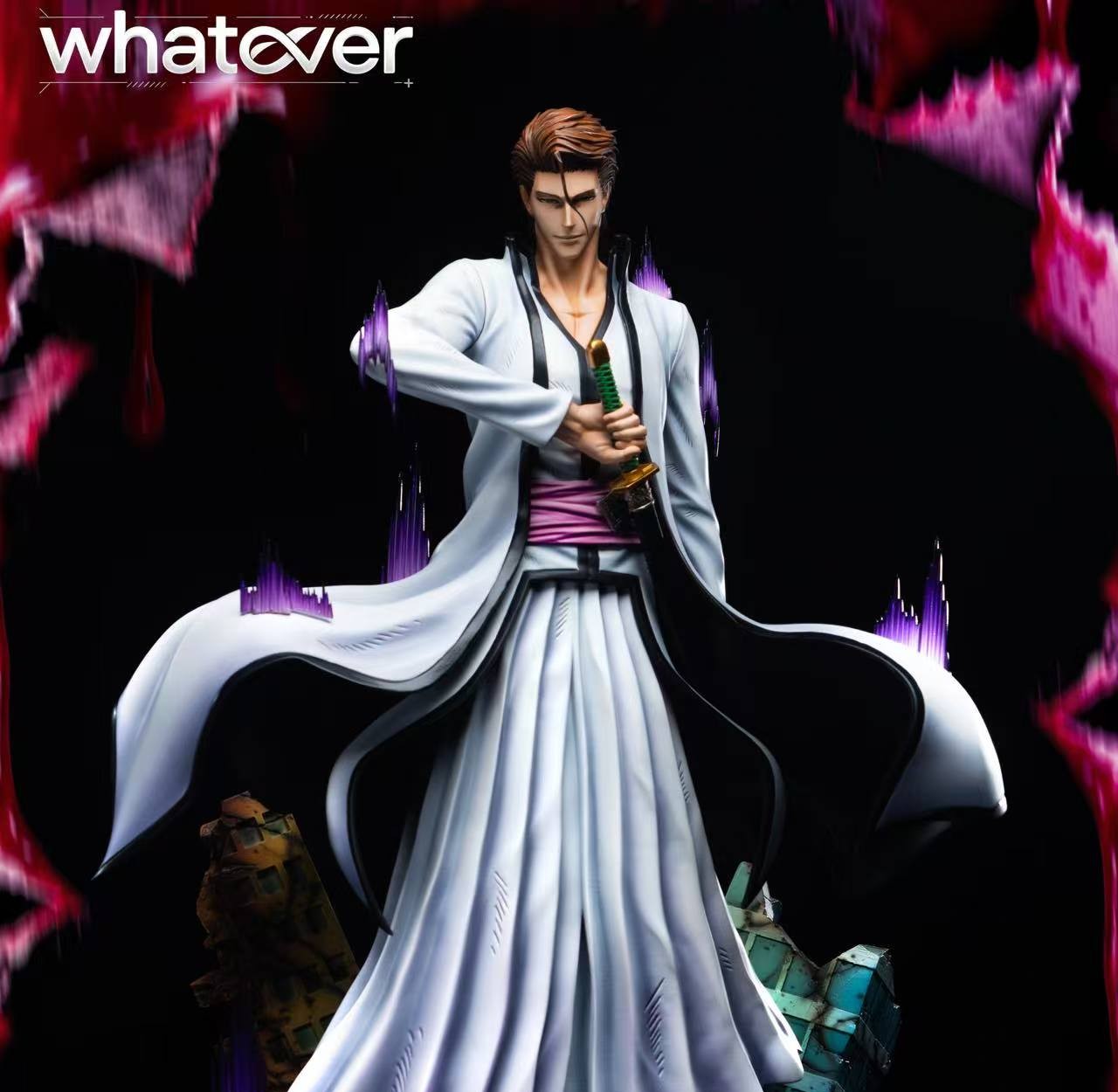 【預購】死神 髮膠頭大boss 雙比例 藍染惣右介 X whatever