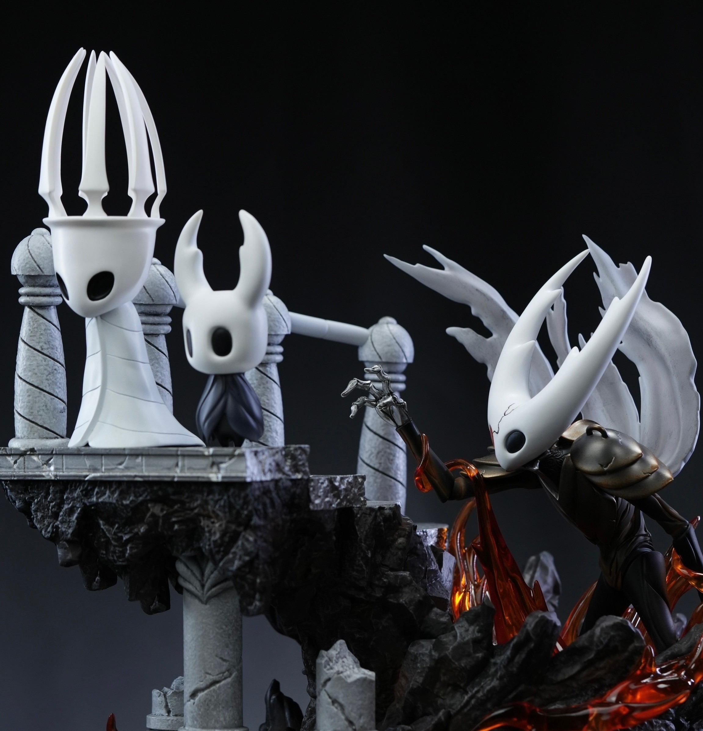 【售罄展示追加請私訊客服@toystationtw】空洞騎士 場景雕像 訣別 X 27獄