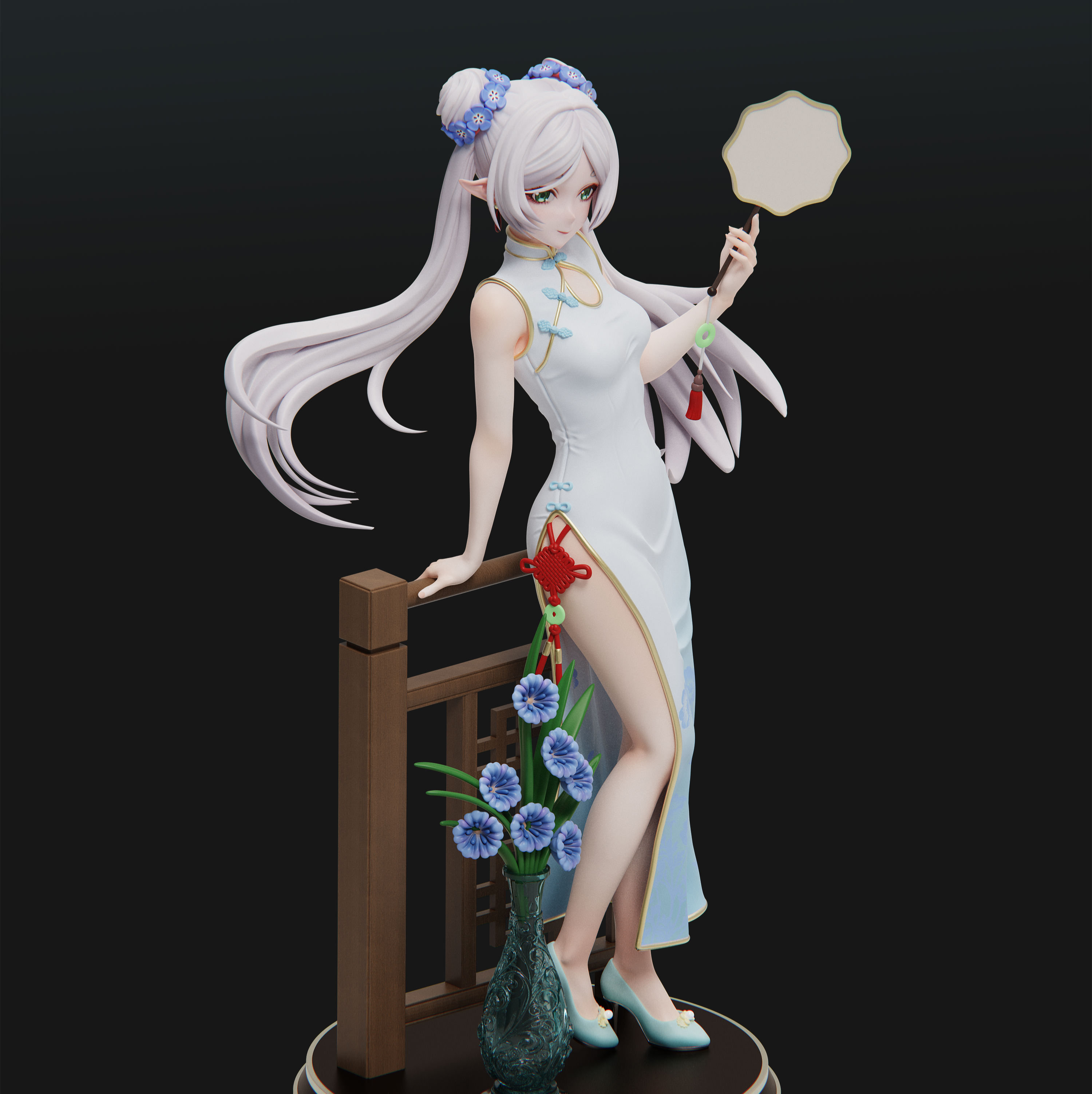 【預購】葬送的芙莉蓮 旗袍芙莉蓮 X 琉璃工作室