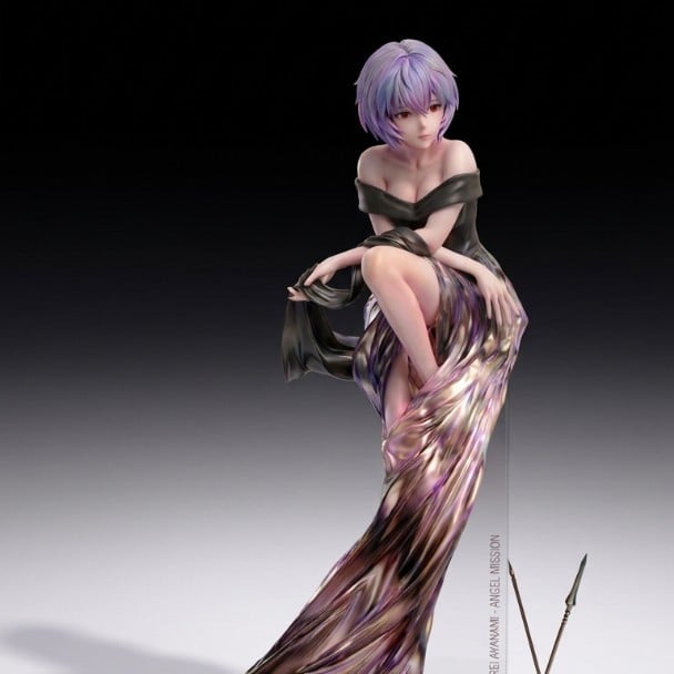 【預購】Eva新世紀福音戰士 聖潔與破碎 綾波零 X EA-Studio