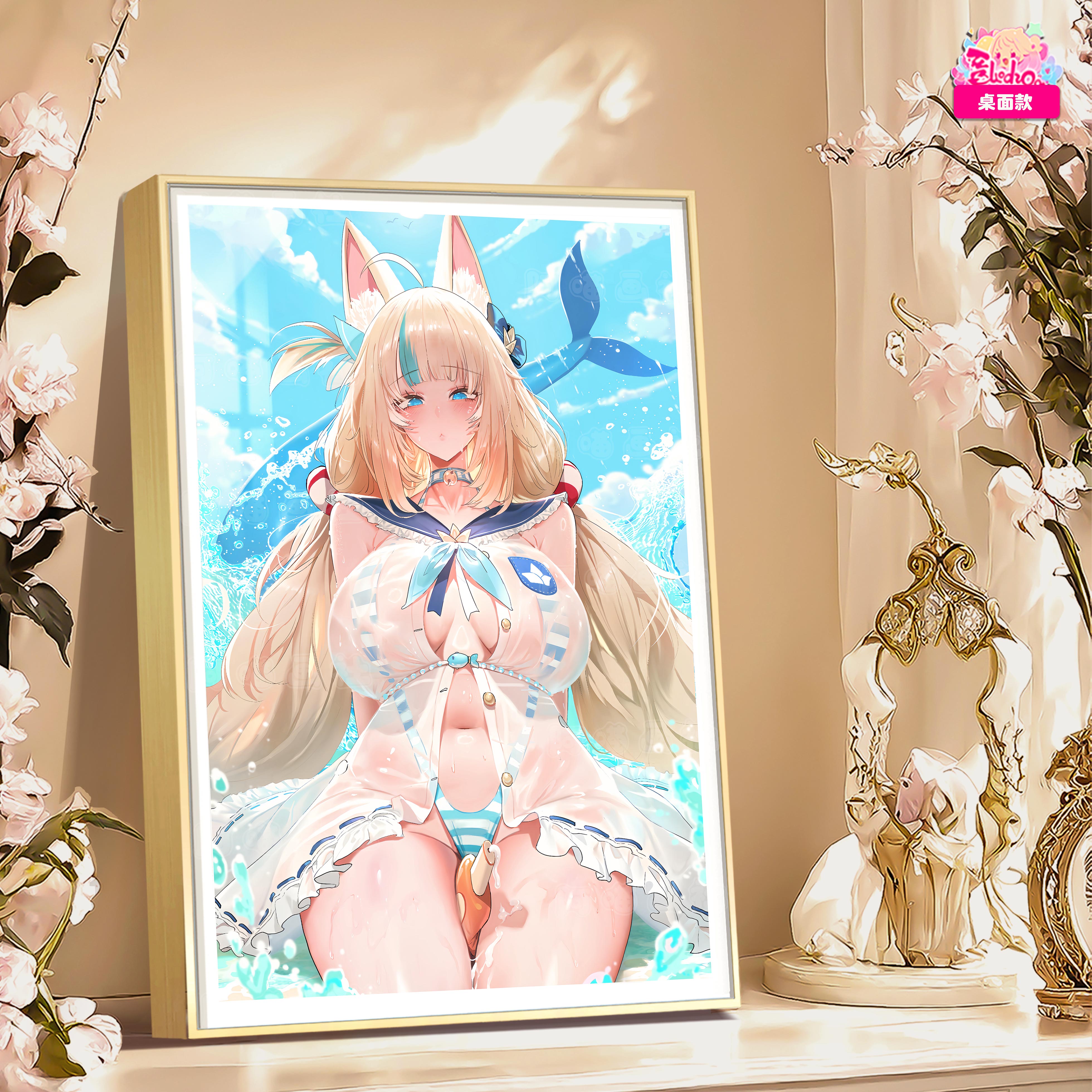 【預購】Sameko Saba  VTuber 超清主題裝飾畫 X 阿喵畫社