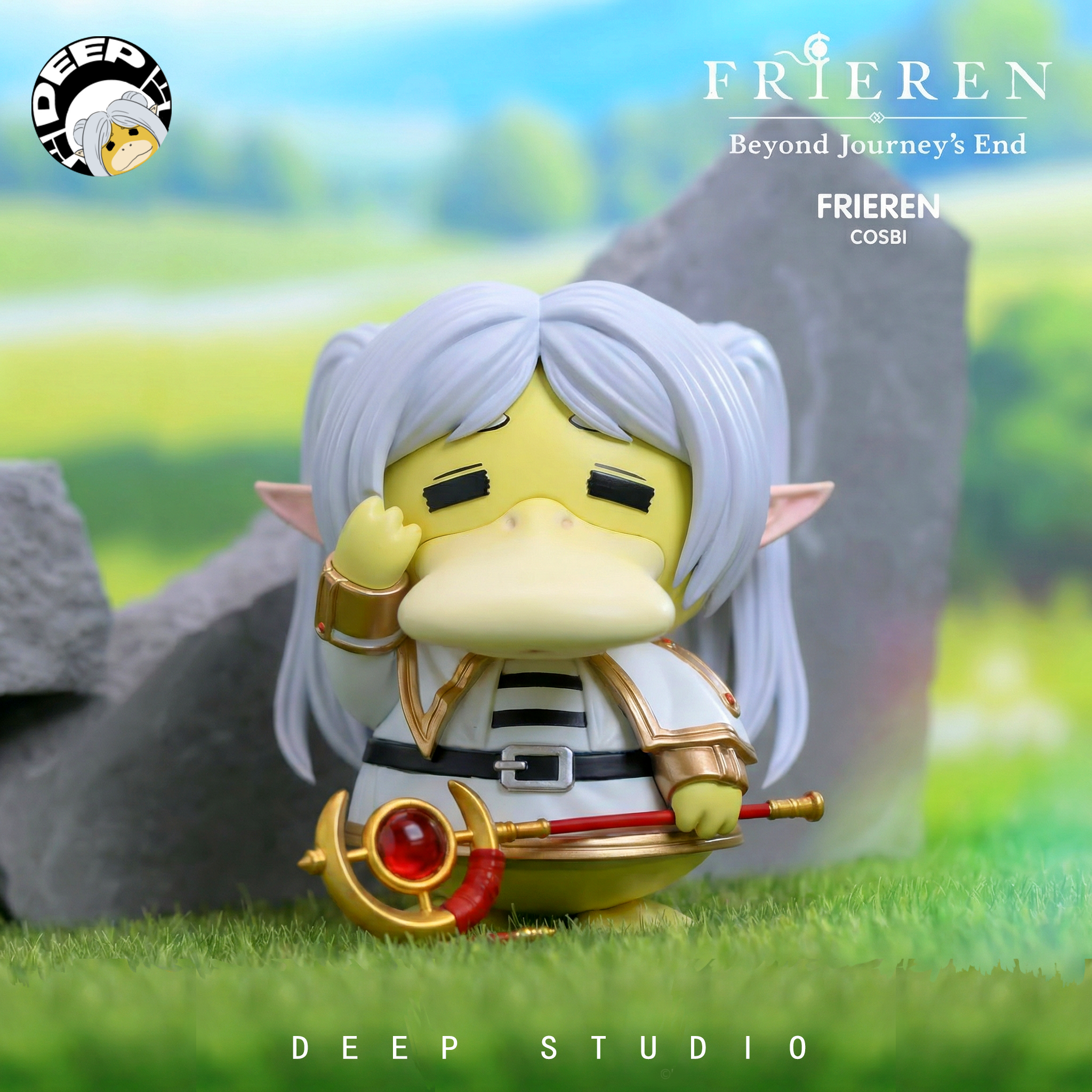 【售罄展示追加請私訊客服@toystationtw】寶可夢+葬送的芙莉蓮 可達鴨cos芙莉蓮 X DEEP深度