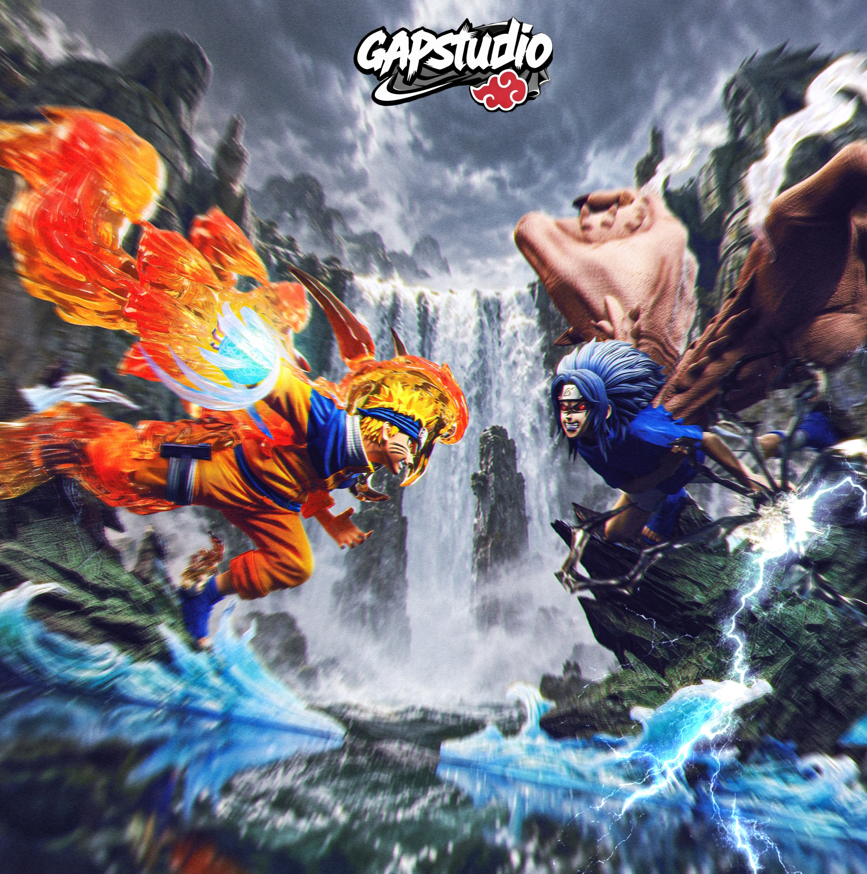 【預購】火影忍者 02 鳴人&佐助 X Gap-Studio