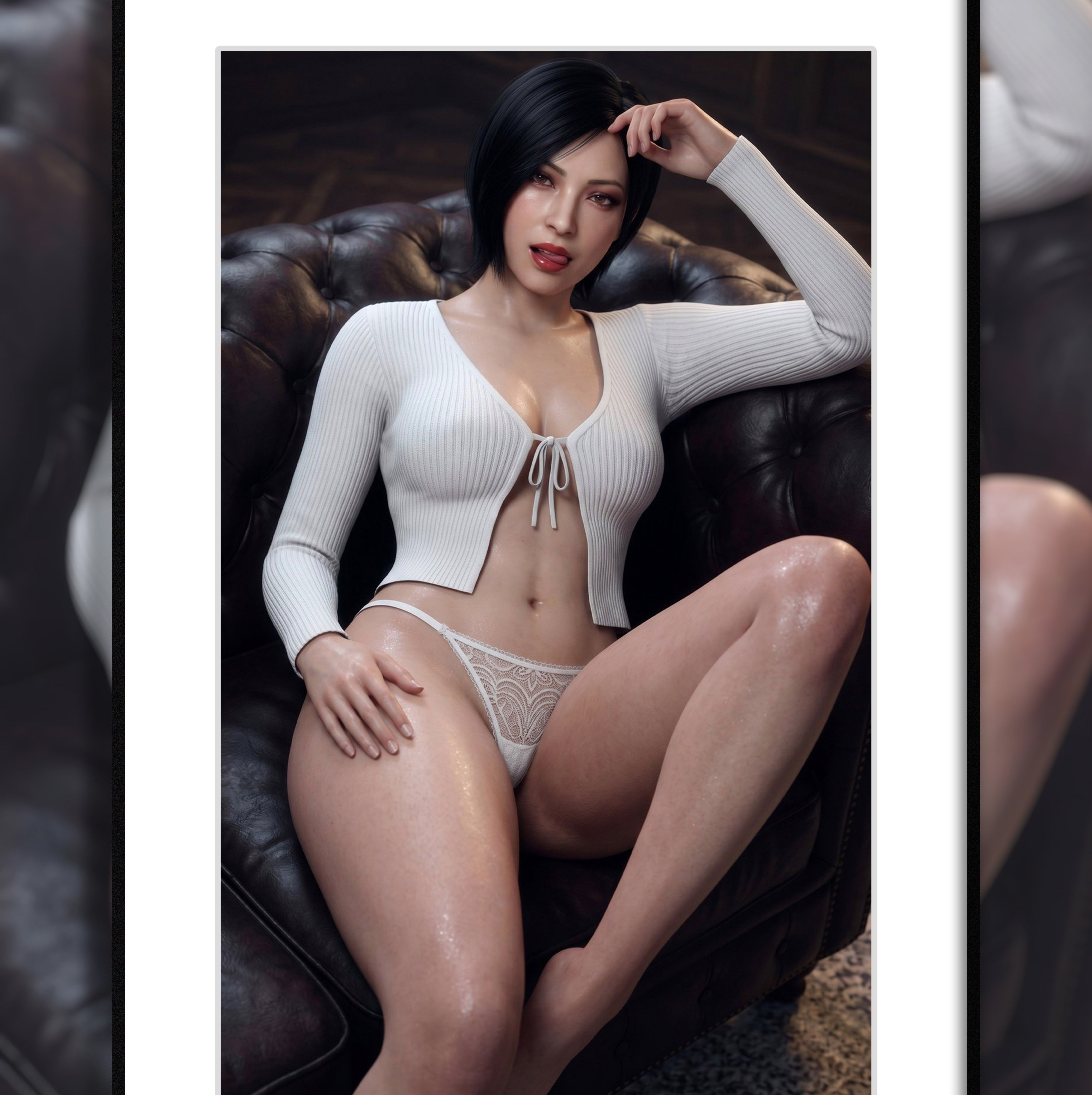 【預購】生化危機《睡衣艾達王》裝飾畫 X H2工作室