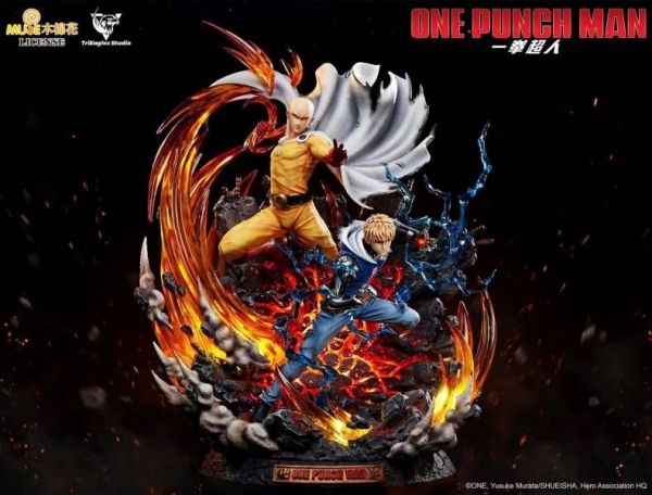 【現貨秒發】一拳超人 琦玉&傑諾斯 X TriEagles 正版授權