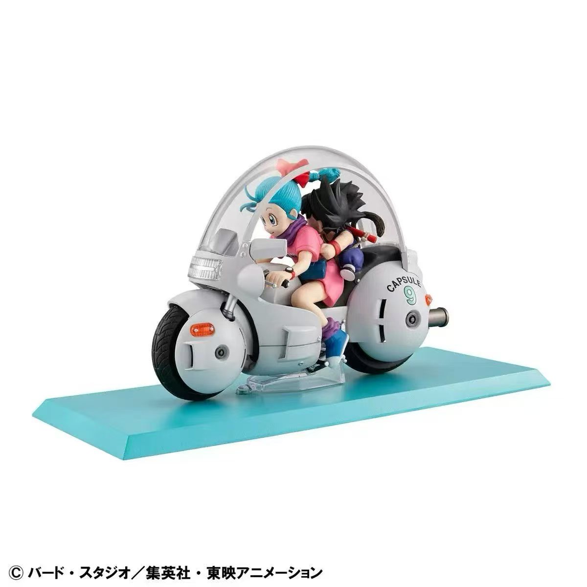 【售罄展示追加請私訊客服@toystationtw】七龍珠 摩托車-限定復刻版 布瑪小悟空9號膠囊 X DESKTOP