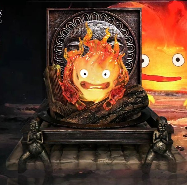 【現貨秒發】宮崎駿 霍爾的移動城堡 桌面系列第一彈 卡西法 X 物語工作室