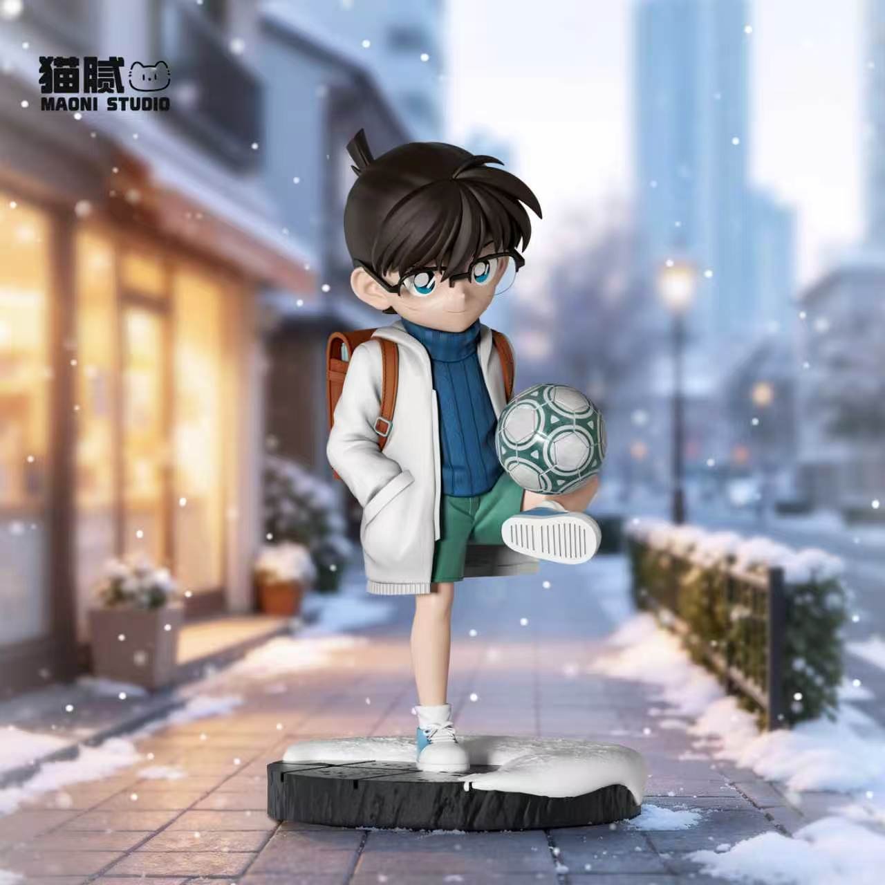 【預購】名偵探柯南 背叛的街角共鳴系列第二彈 002踢球柯南 X MAONI