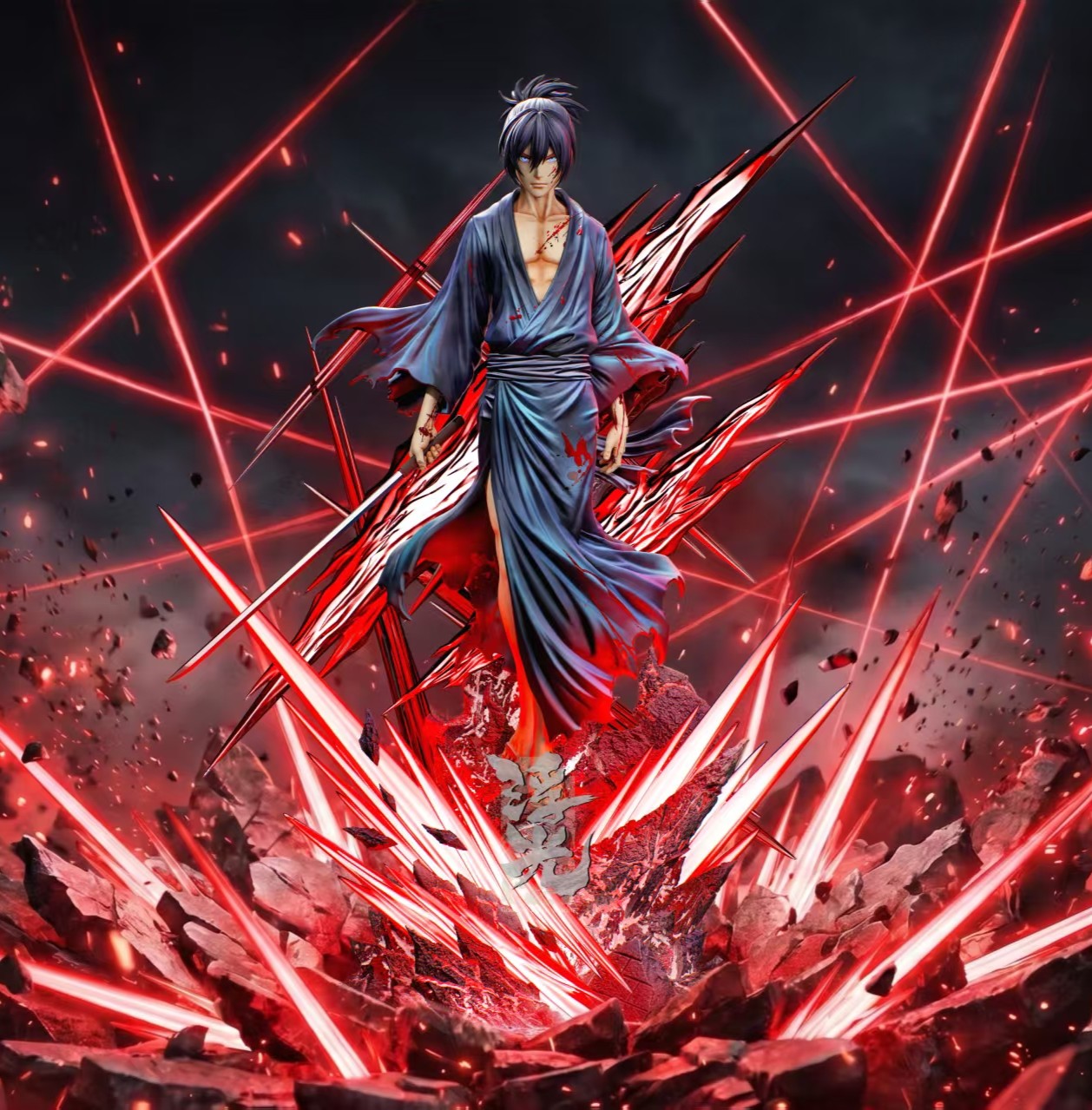 【預購】流浪神差 輕奢站姿雕像系列001 夜斗 X 浮光-Studio