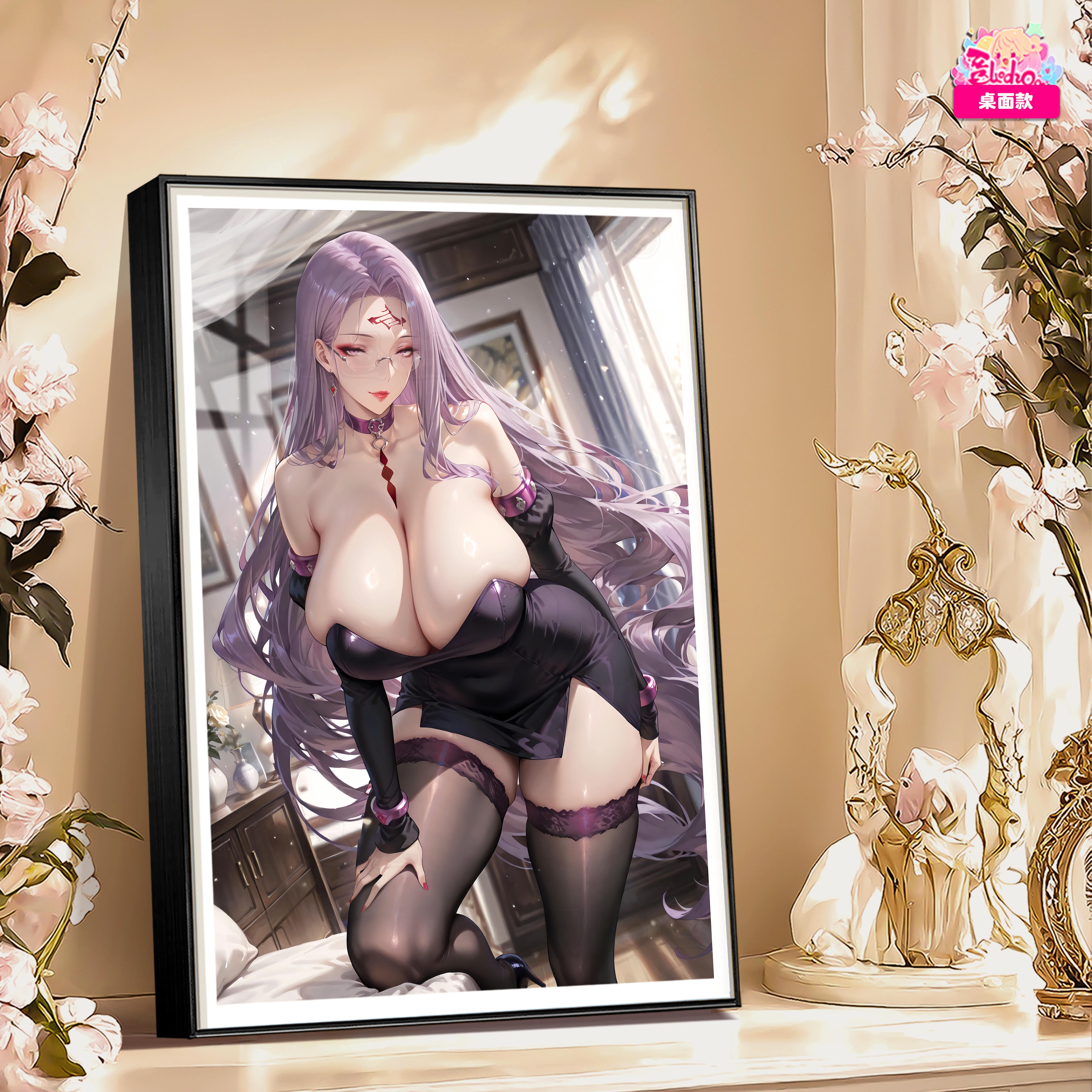 【預購】紫韻 美杜莎 高清裝飾畫 X 阿喵畫社