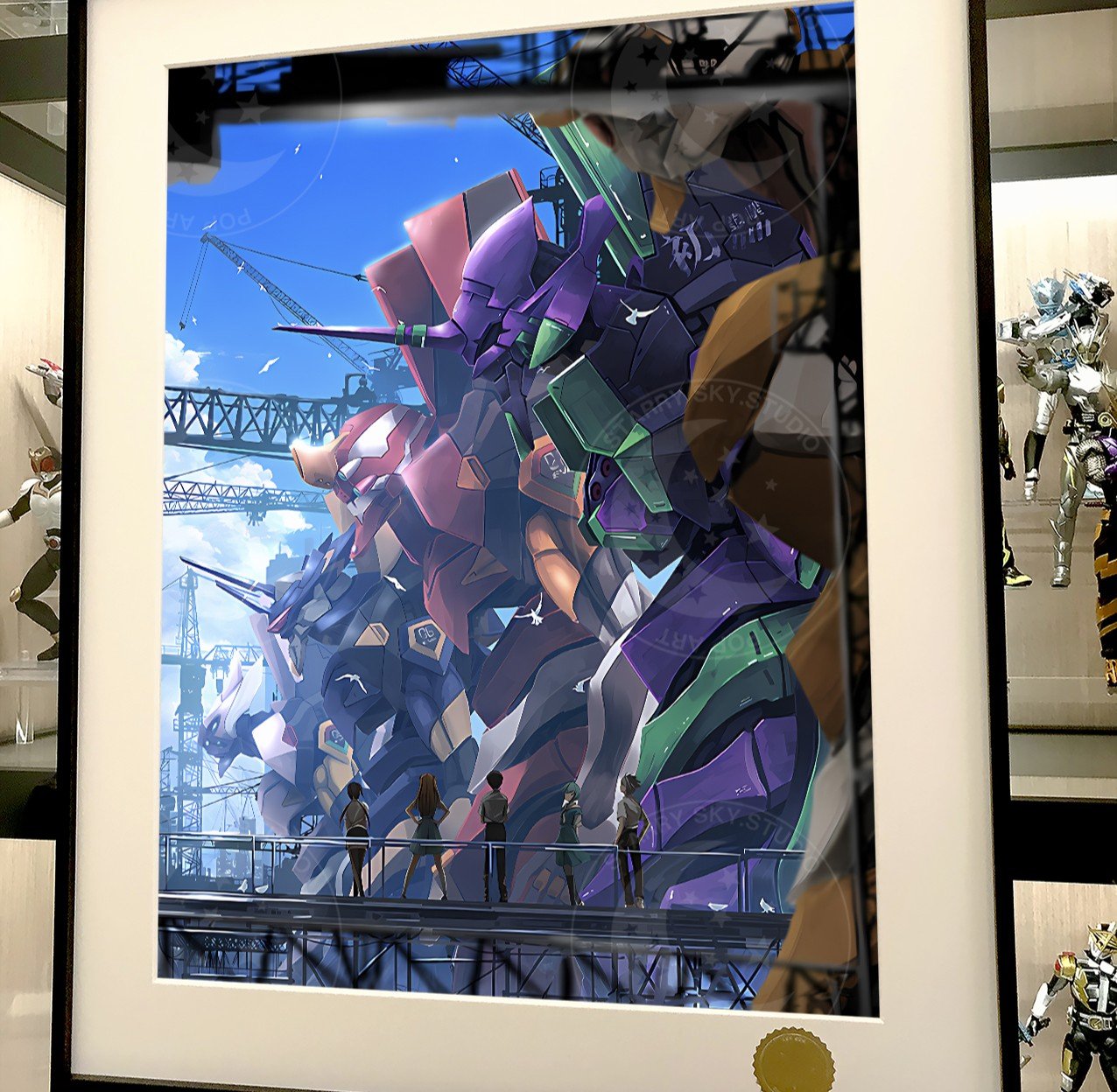 【預購】Eva《機甲庫》動漫裝飾畫 X 星空工作室