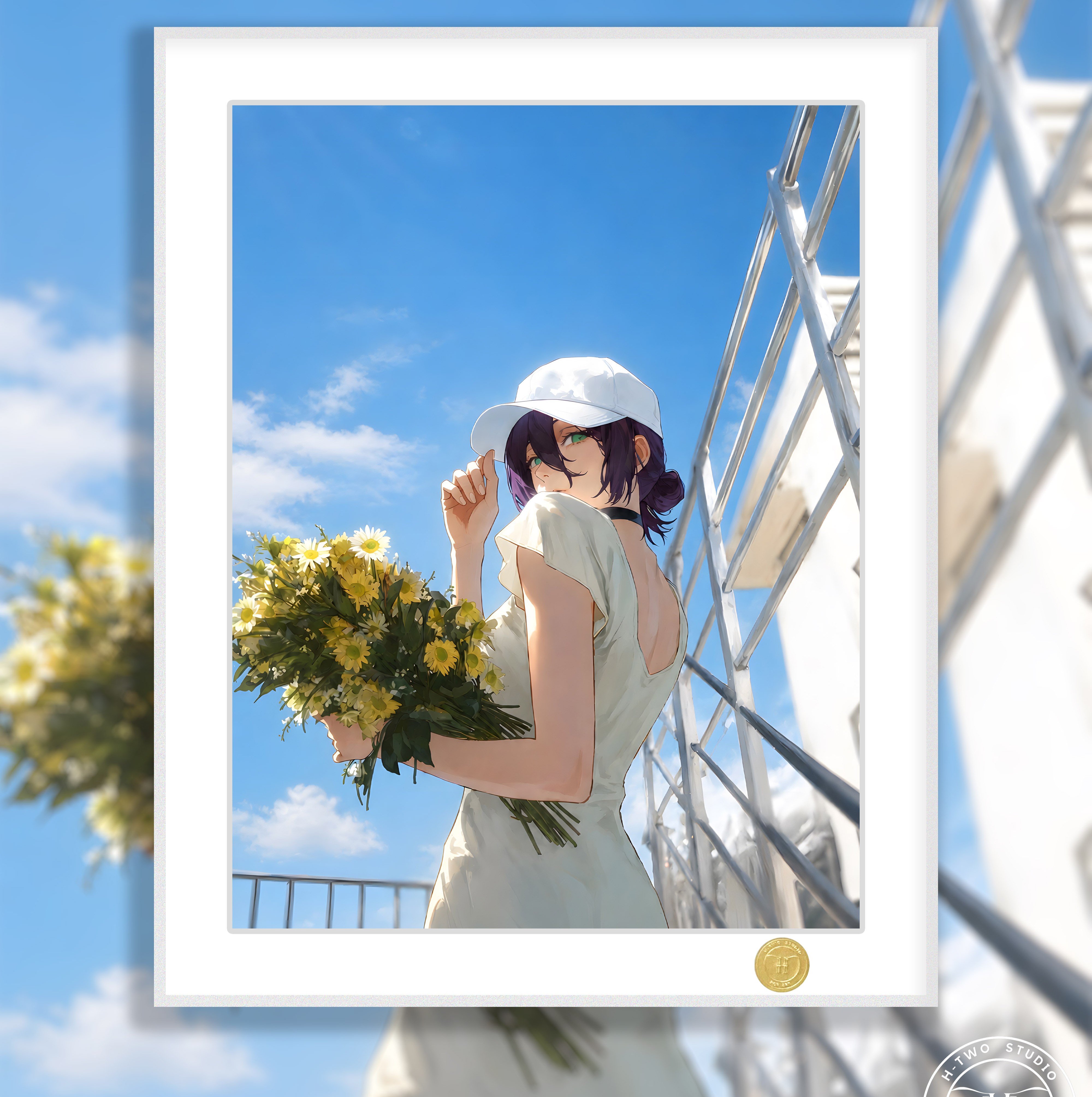 【預購】鏈鋸人《夏日蕾塞》動漫裝飾畫 X H2工作室