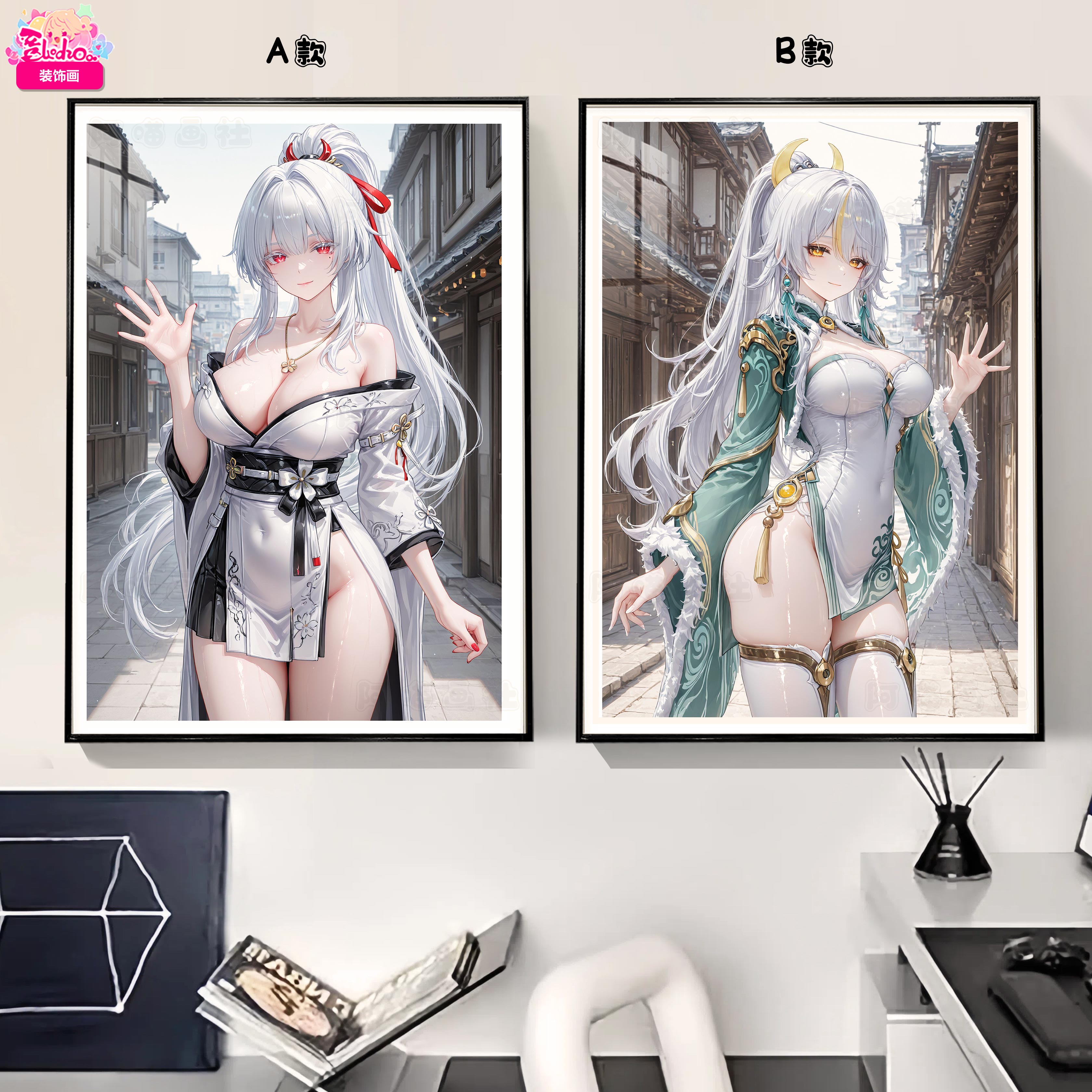 【預購】你好呀 緋雪x茲白-雙聯 X 阿喵畫社