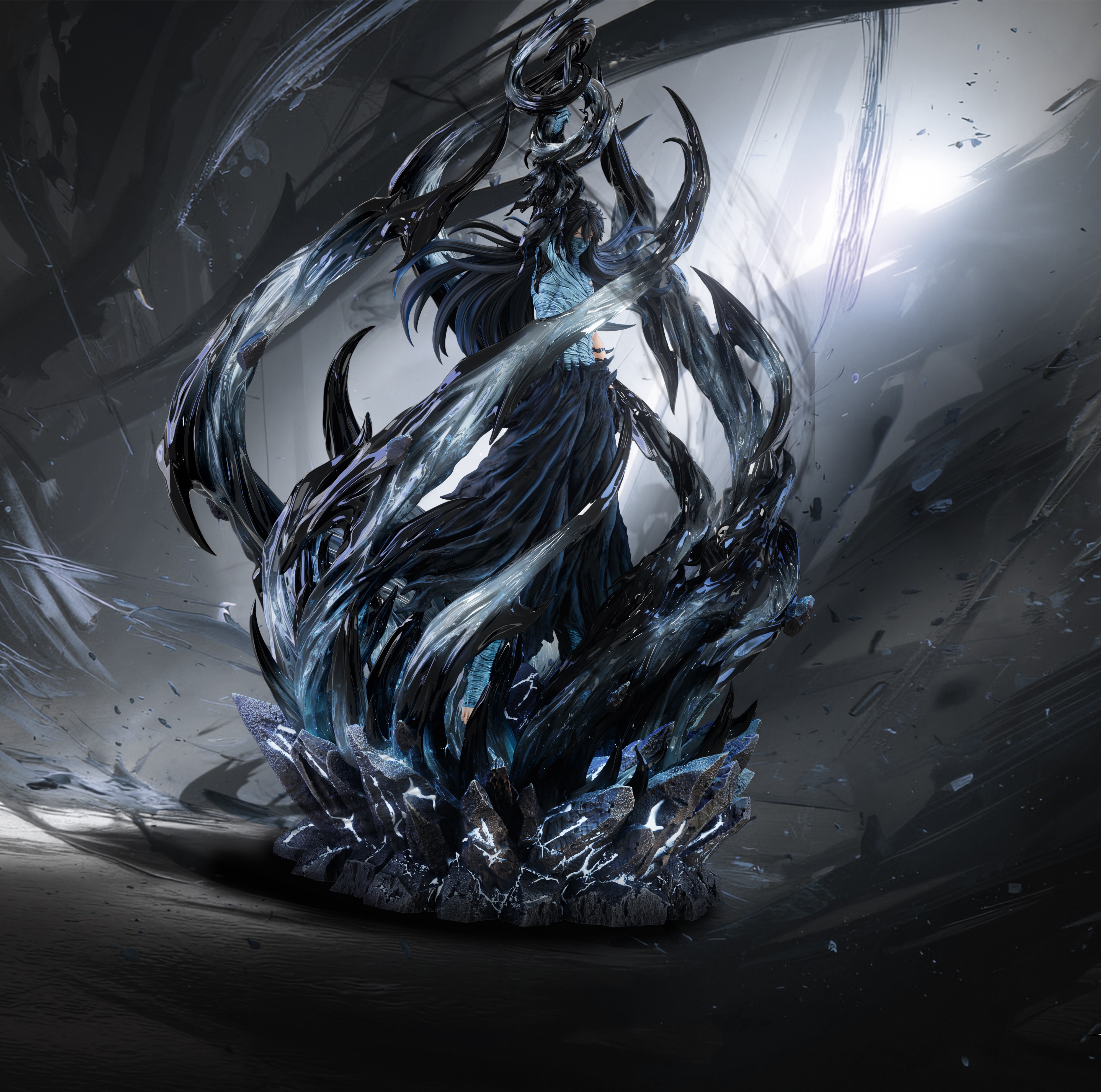 【預購】死神 收藏級雕像系列 無月-黑崎一護 X 極境工作室