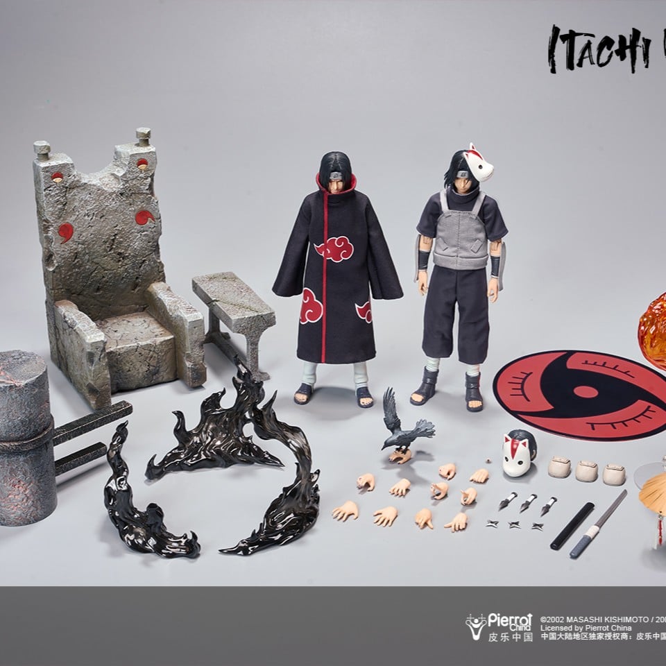 【預購】火影忍者疾風傳 1/12可動人偶 雙版本 宇智波鼬 X UNiQUE ART