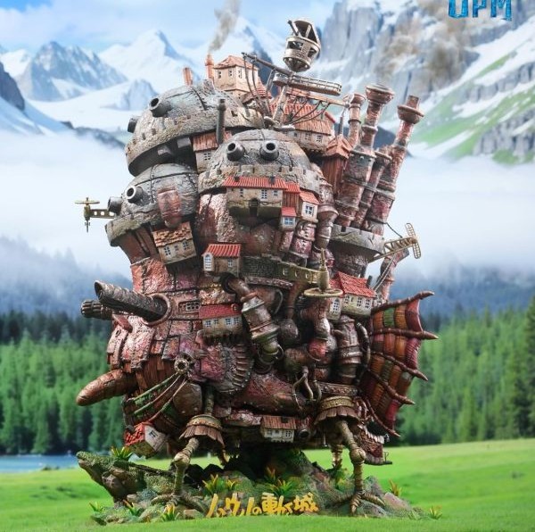 【現貨秒發】宮崎駿 桌面場景系列009 霍爾的移動城堡 行走的城堡 X OPM-Studio