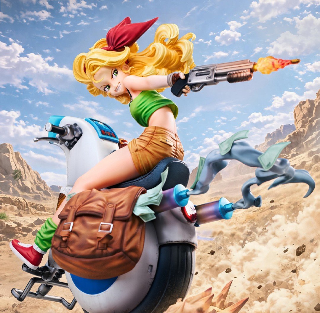 【售罄展示追加請私訊客服@toystationtw】七龍珠 扉頁40周年系列第三彈 蘭琪 X ∞無限