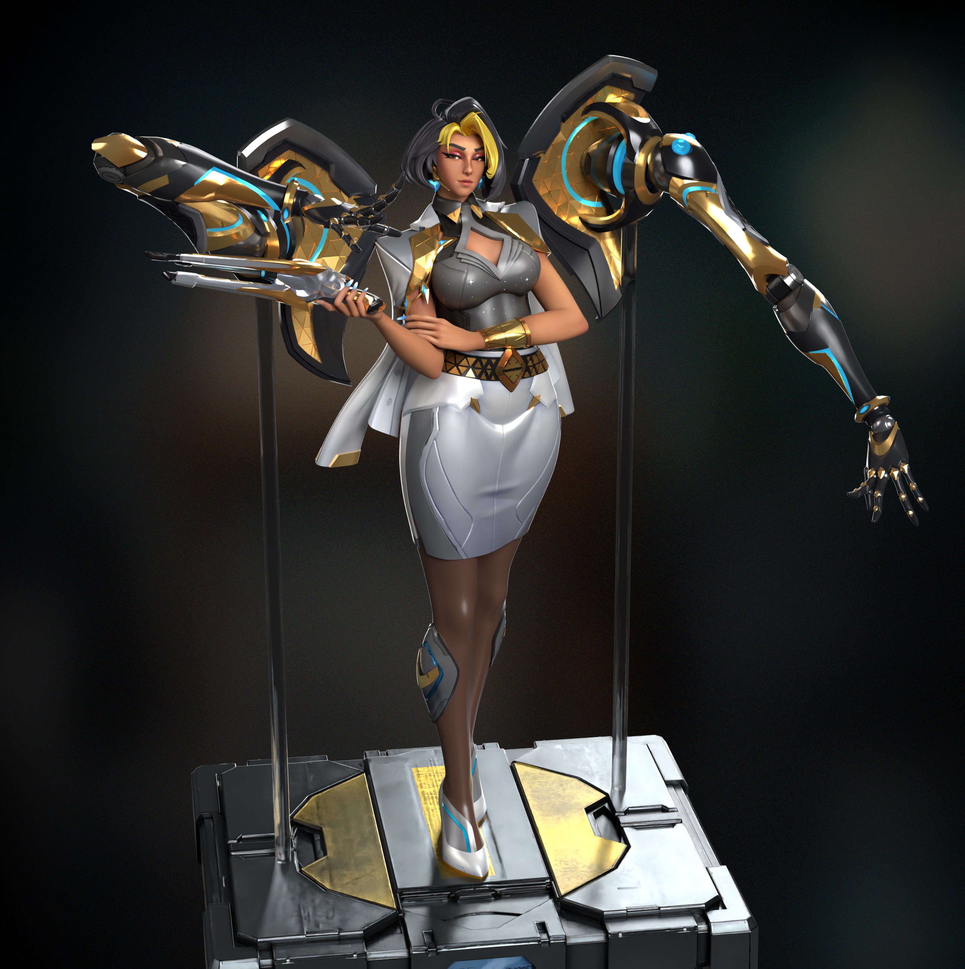 【預購】守望先鋒 金馭 X 1680工作室