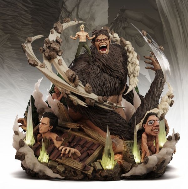 【現貨秒發】進擊的巨人 第十六彈 吉克·葉卡&獸之巨人 X Freedom-Studio