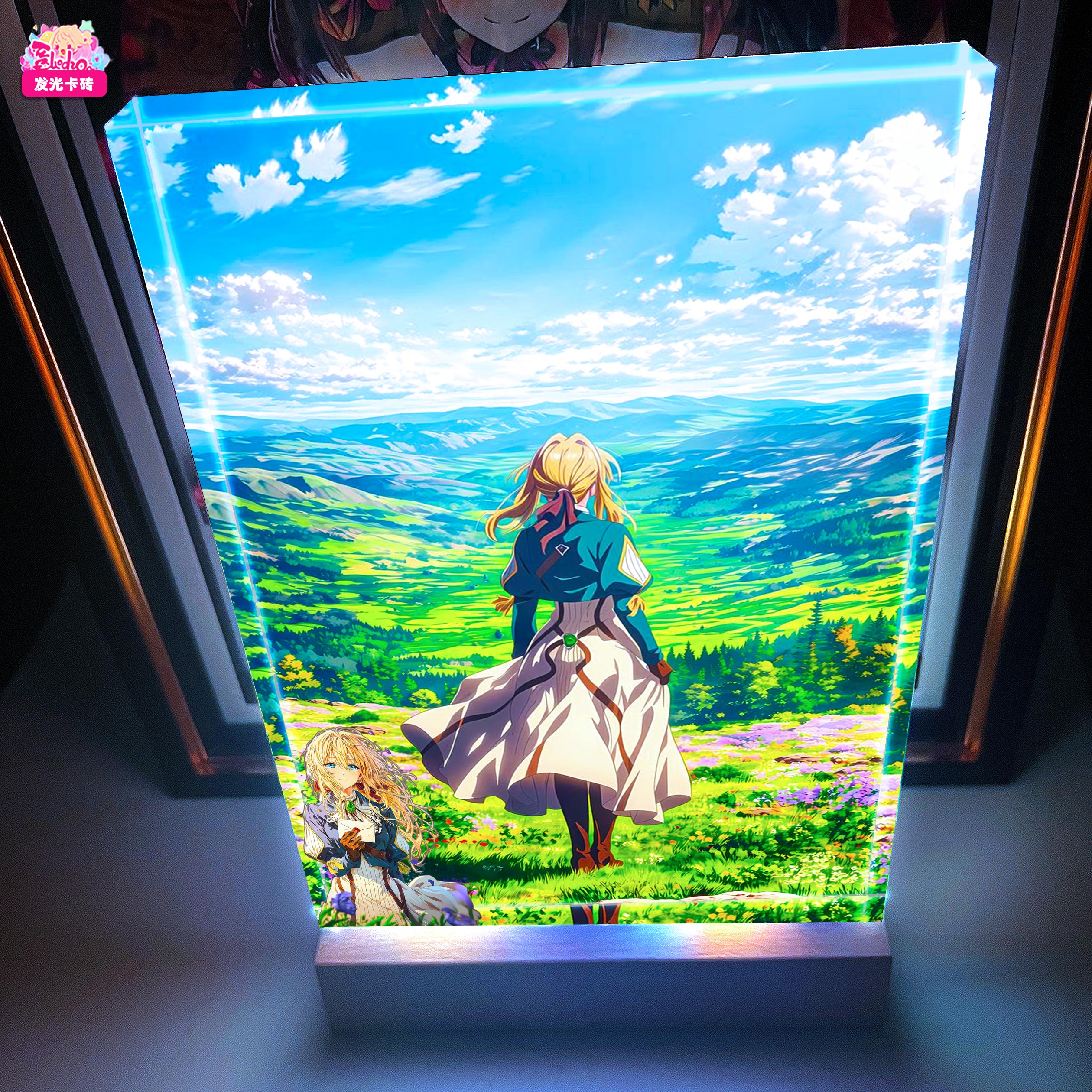 【預購】薇爾莉特透明卡磚 X 阿喵畫社