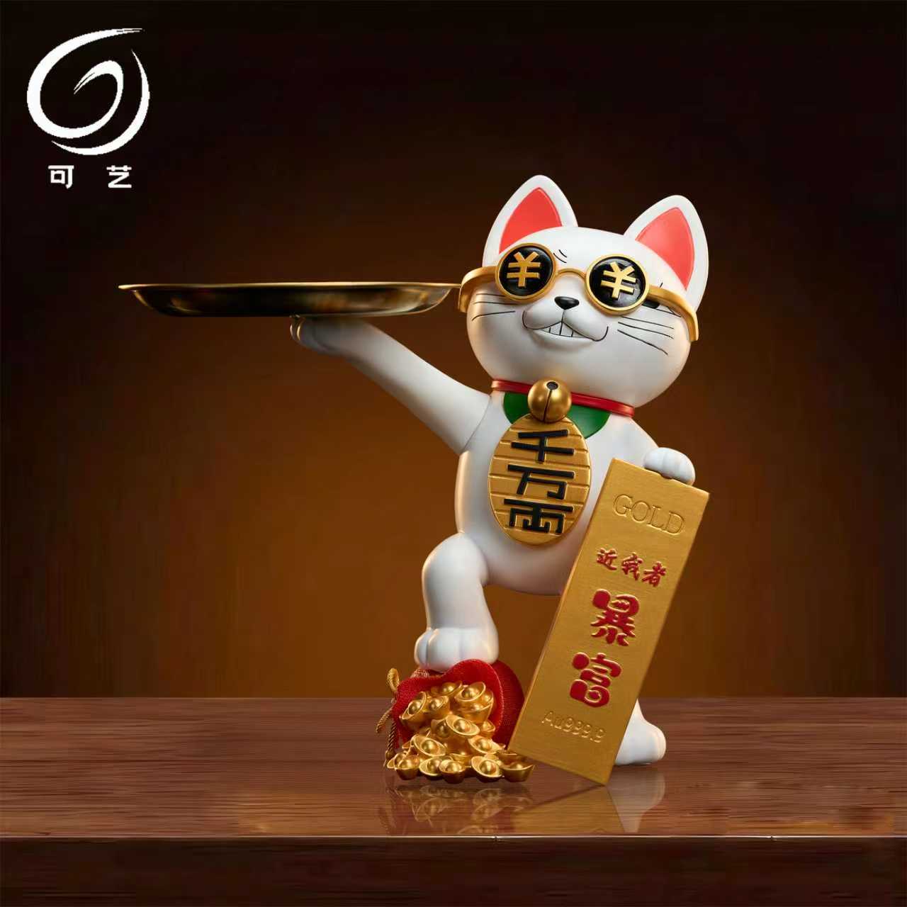 【預購】膽大黨 高速婆婆招財貓 X 可藝模玩