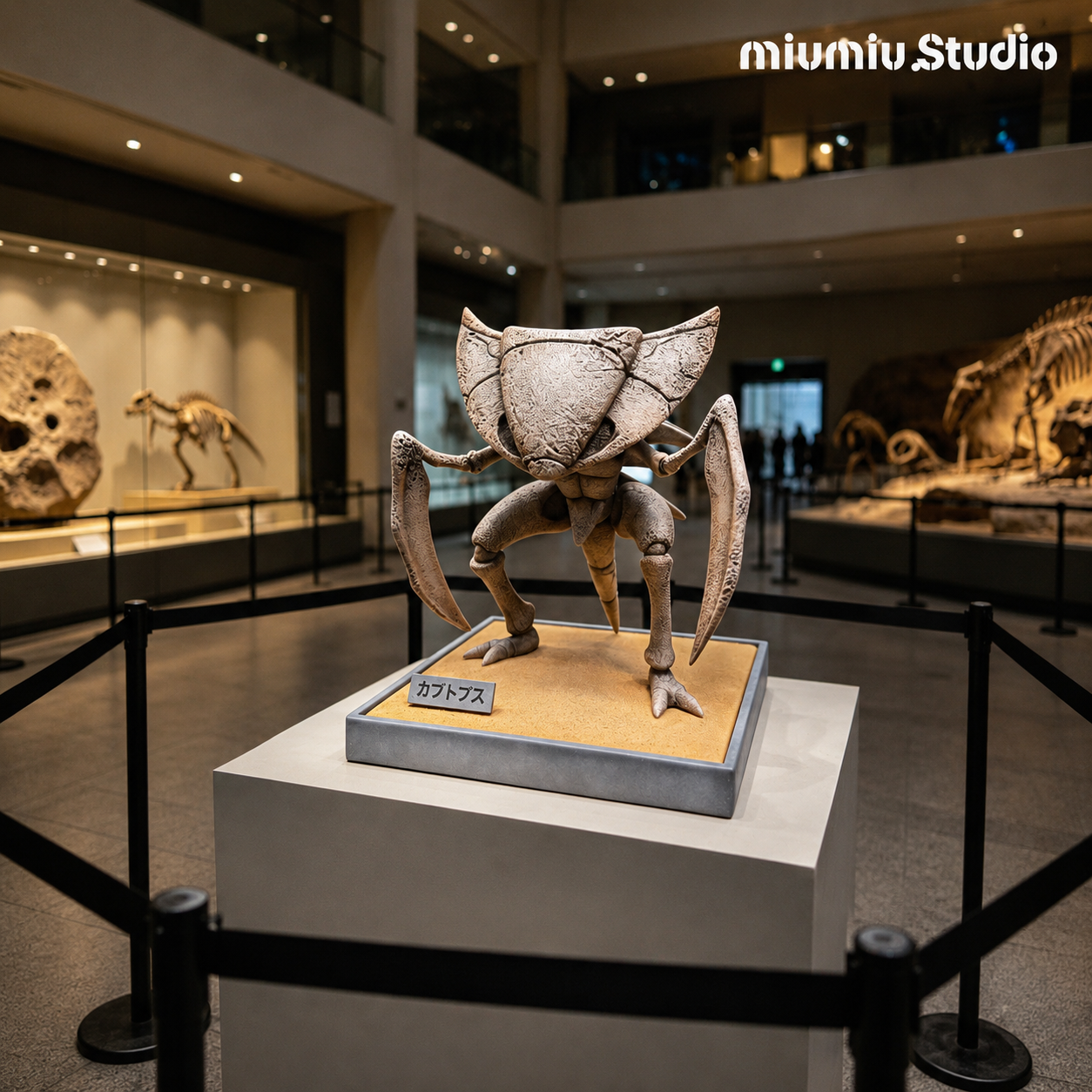 【預購】皮卡化石博物館系列第一彈 化石盔&鐮刀盔 X miumiu夢幻