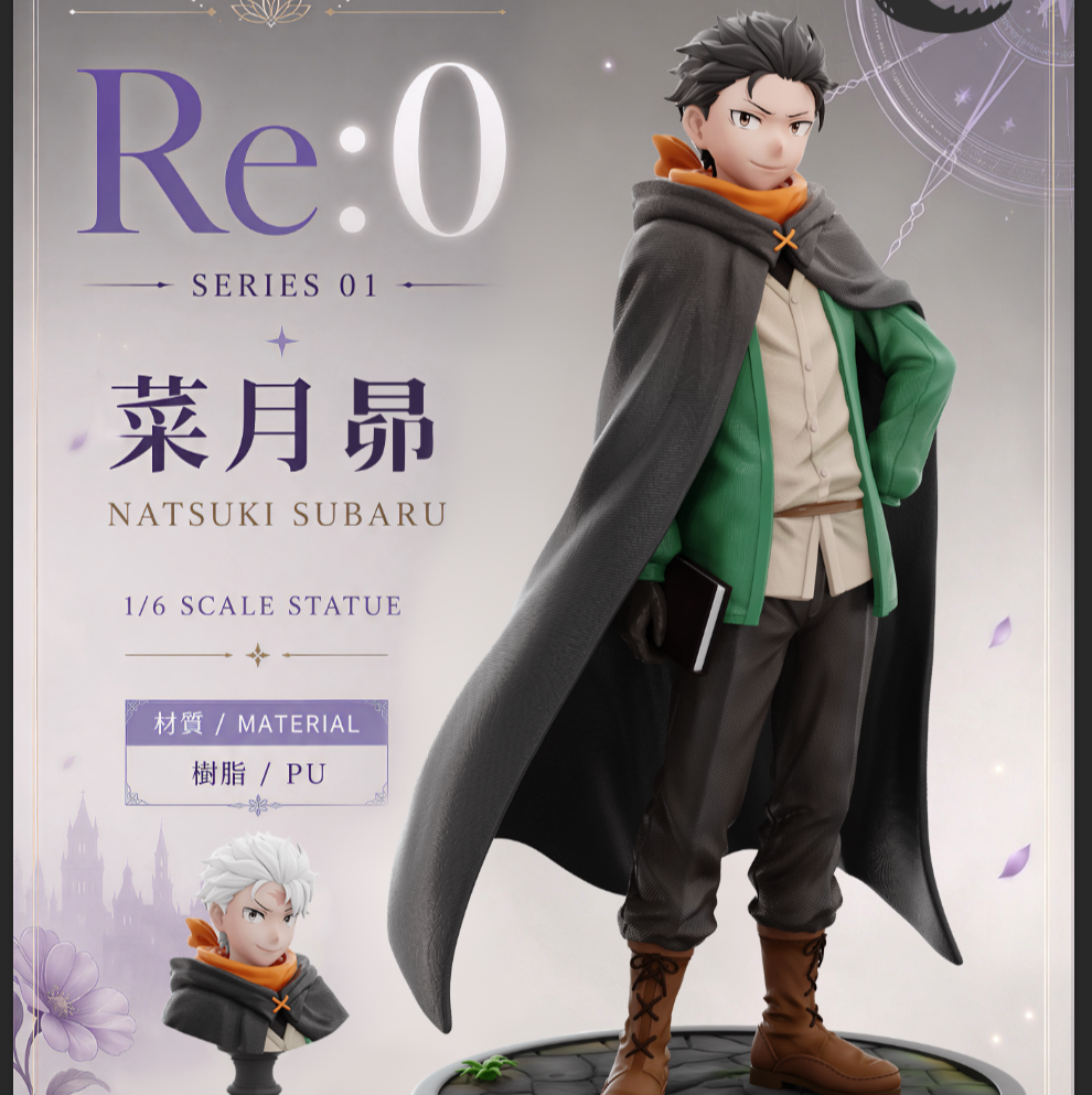 【預購】Re:從零開始的異世界生活 第一彈 菜月昴 ·賢者之塔Ver. 斗篷昂 X GUGUGAGA